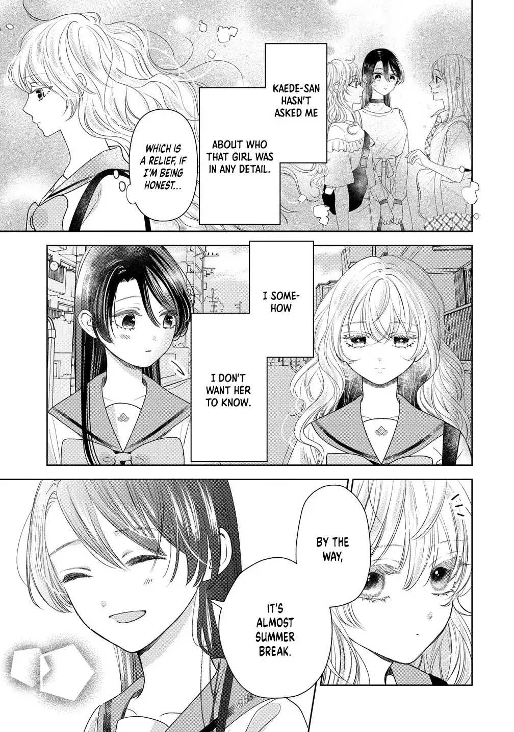 "I Wanna Touch You." Then Love Begins. Chapter 9 page 15 - 