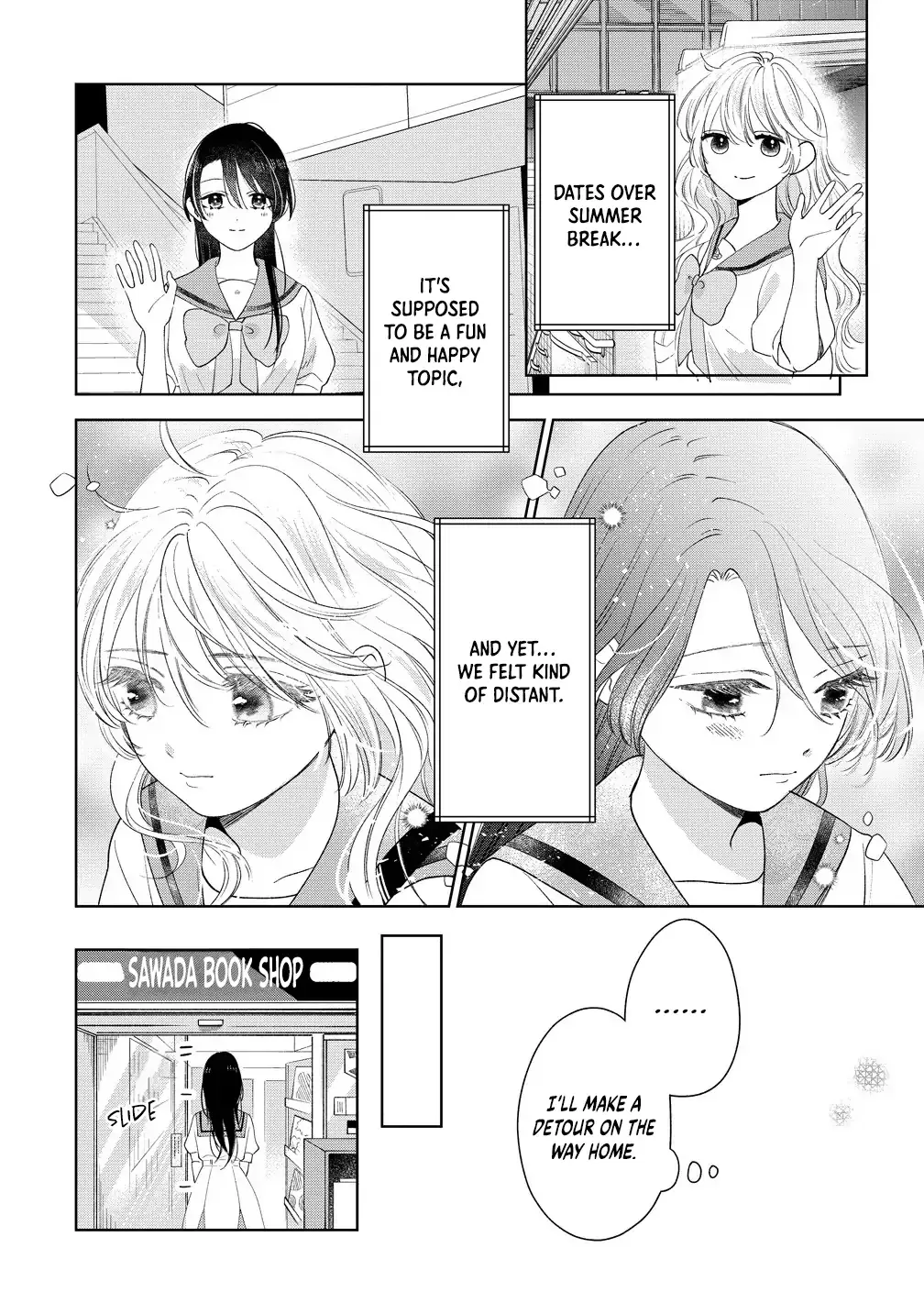 "I Wanna Touch You." Then Love Begins. Chapter 9 page 18 - 