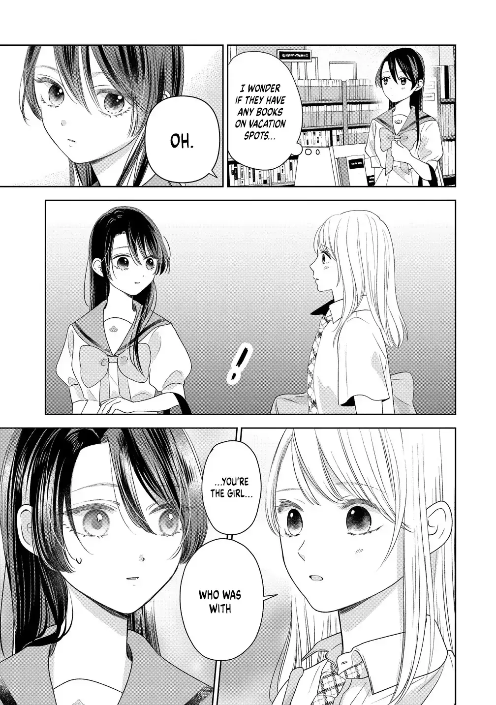"I Wanna Touch You." Then Love Begins. Chapter 9 page 19 - 