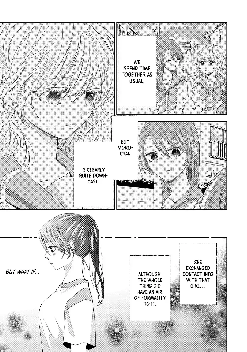 "I Wanna Touch You." Then Love Begins. Chapter 9 page 3 - 