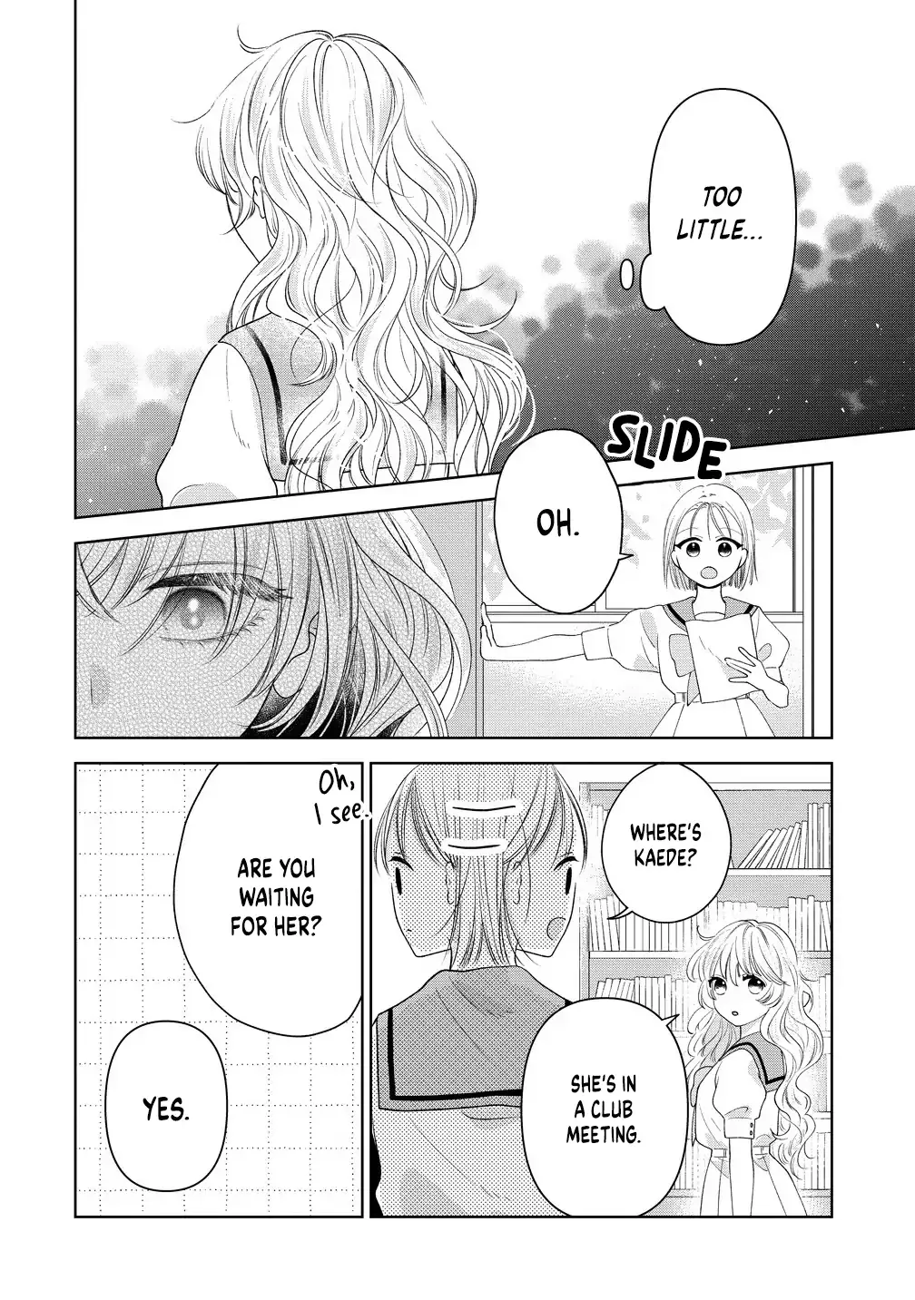"I Wanna Touch You." Then Love Begins. Chapter 9 page 8 - 
