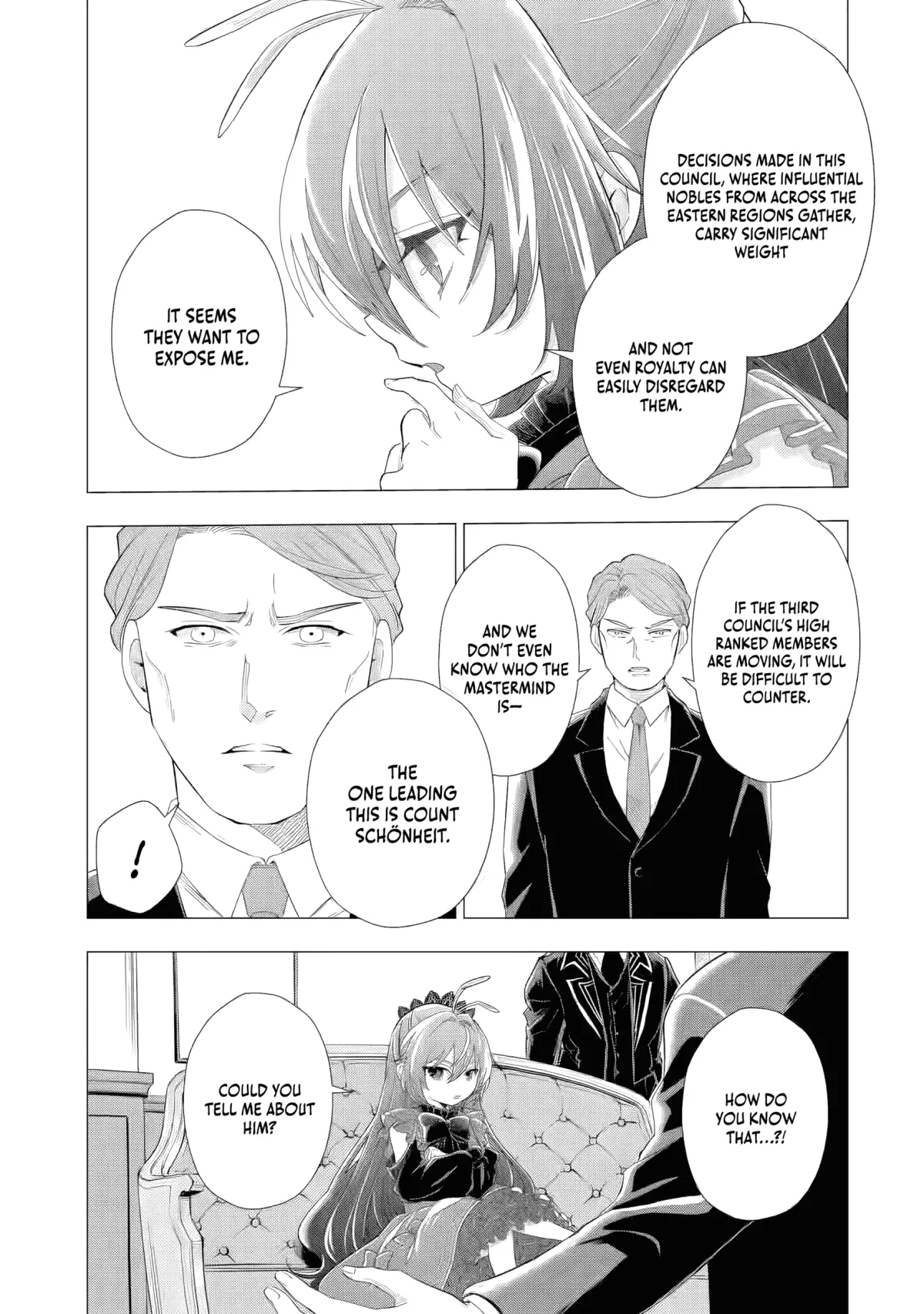 I Want to Be a Glamorous Villainess!  The Beloved Reincarnated Girl Enjoys Her Second Life to the Fullest Chapter 5.1 page 4 - 