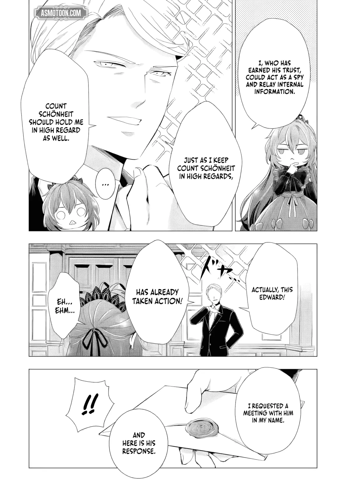 I Want to Be a Glamorous Villainess!  The Beloved Reincarnated Girl Enjoys Her Second Life to the Fullest Chapter 5.3 page 4 - 