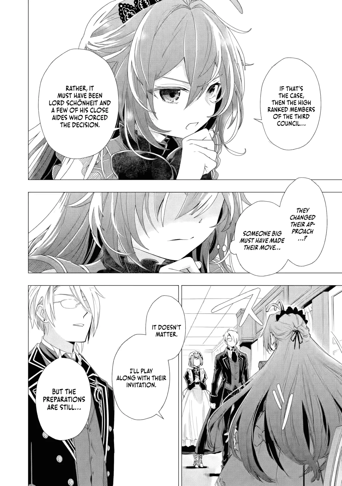 I Want to Be a Glamorous Villainess!  The Beloved Reincarnated Girl Enjoys Her Second Life to the Fullest Chapter 5.4 page 3 - 