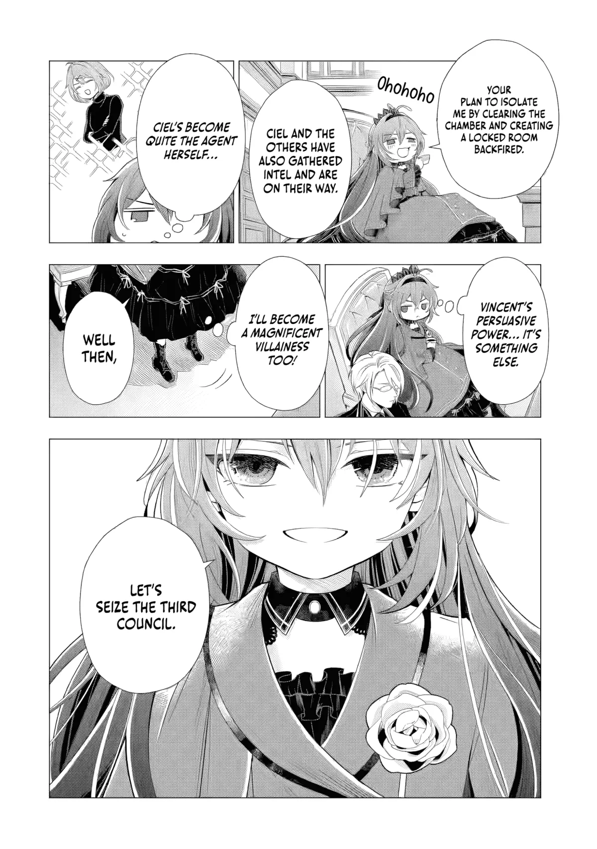 I Want to Be a Glamorous Villainess!  The Beloved Reincarnated Girl Enjoys Her Second Life to the Fullest Chapter 6.3 page 7 - 