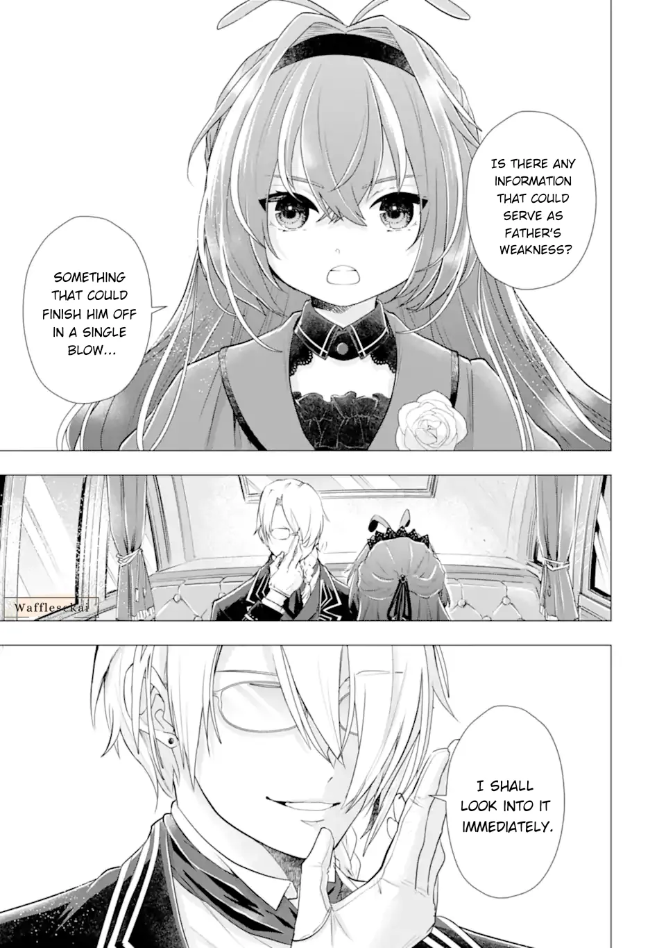 I Want to Be a Glamorous Villainess!  The Beloved Reincarnated Girl Enjoys Her Second Life to the Fullest Chapter 7 page 3 - 