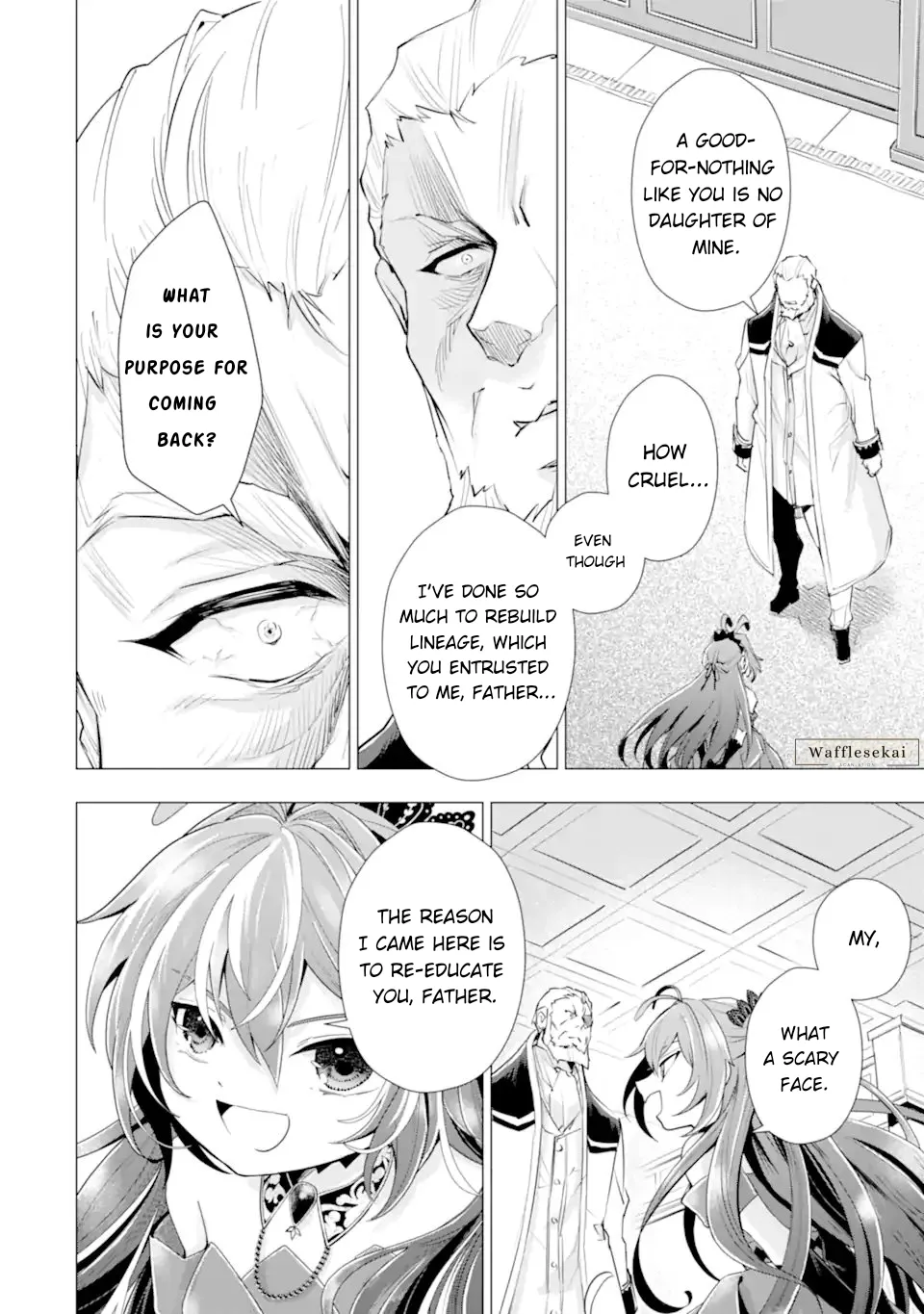 I Want to Be a Glamorous Villainess!  The Beloved Reincarnated Girl Enjoys Her Second Life to the Fullest Chapter 7 page 50 - 