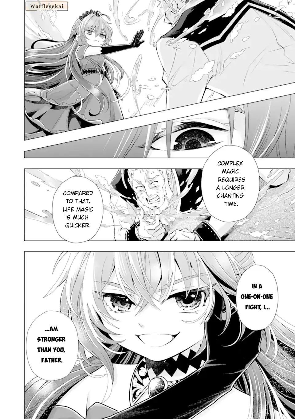 I Want to Be a Glamorous Villainess!  The Beloved Reincarnated Girl Enjoys Her Second Life to the Fullest Chapter 7 page 54 - 