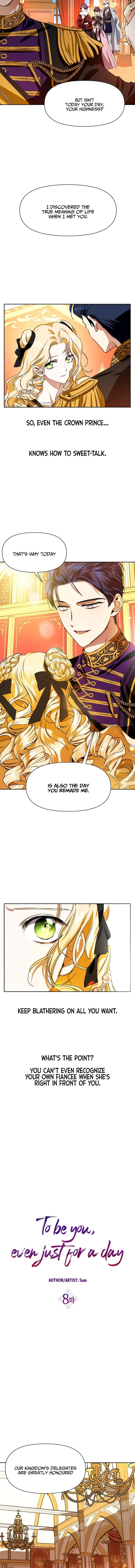 I Want To Be You, Just For A Day Chapter 8 page 4 - 