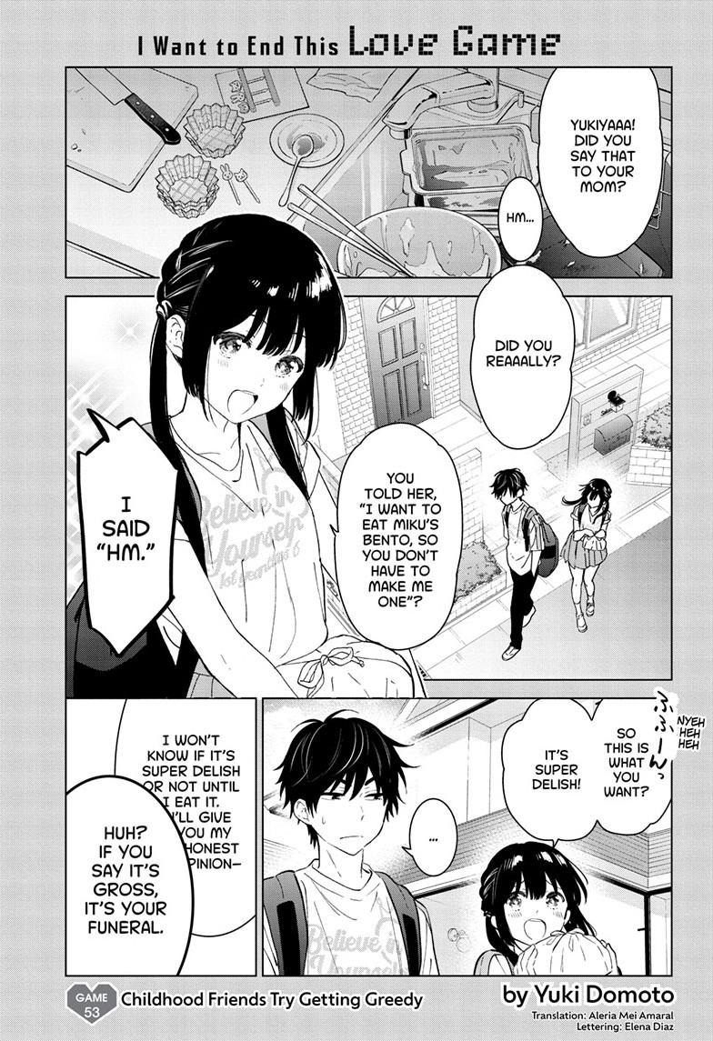 I Want To End This “I Love You” Game Chapter 53 page 2 - 