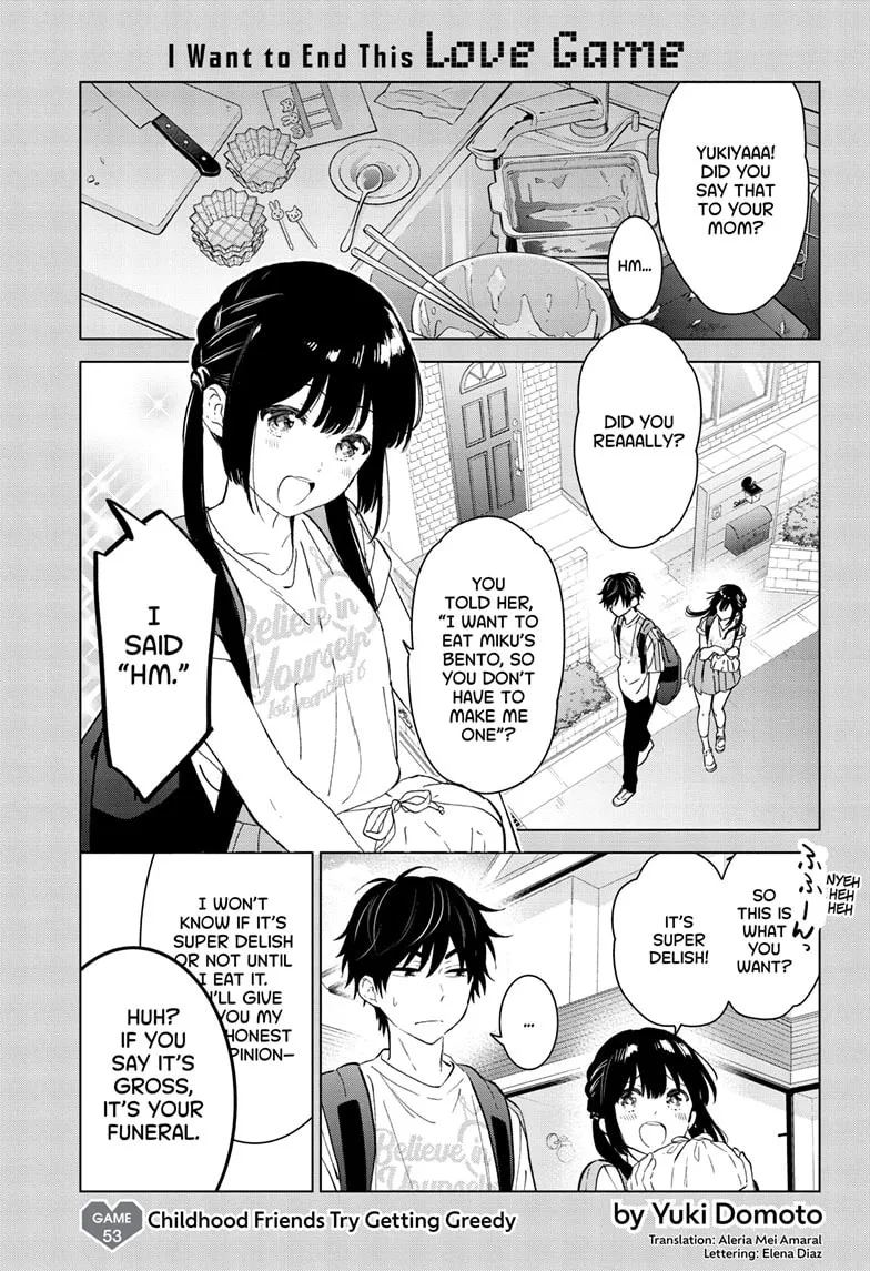 I Want to End This Love Game Chapter 53 page 1 - 