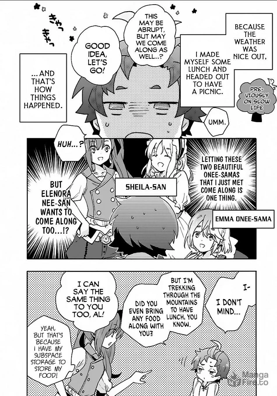 I want to enjoy slow living Chapter 19 page 3 - 