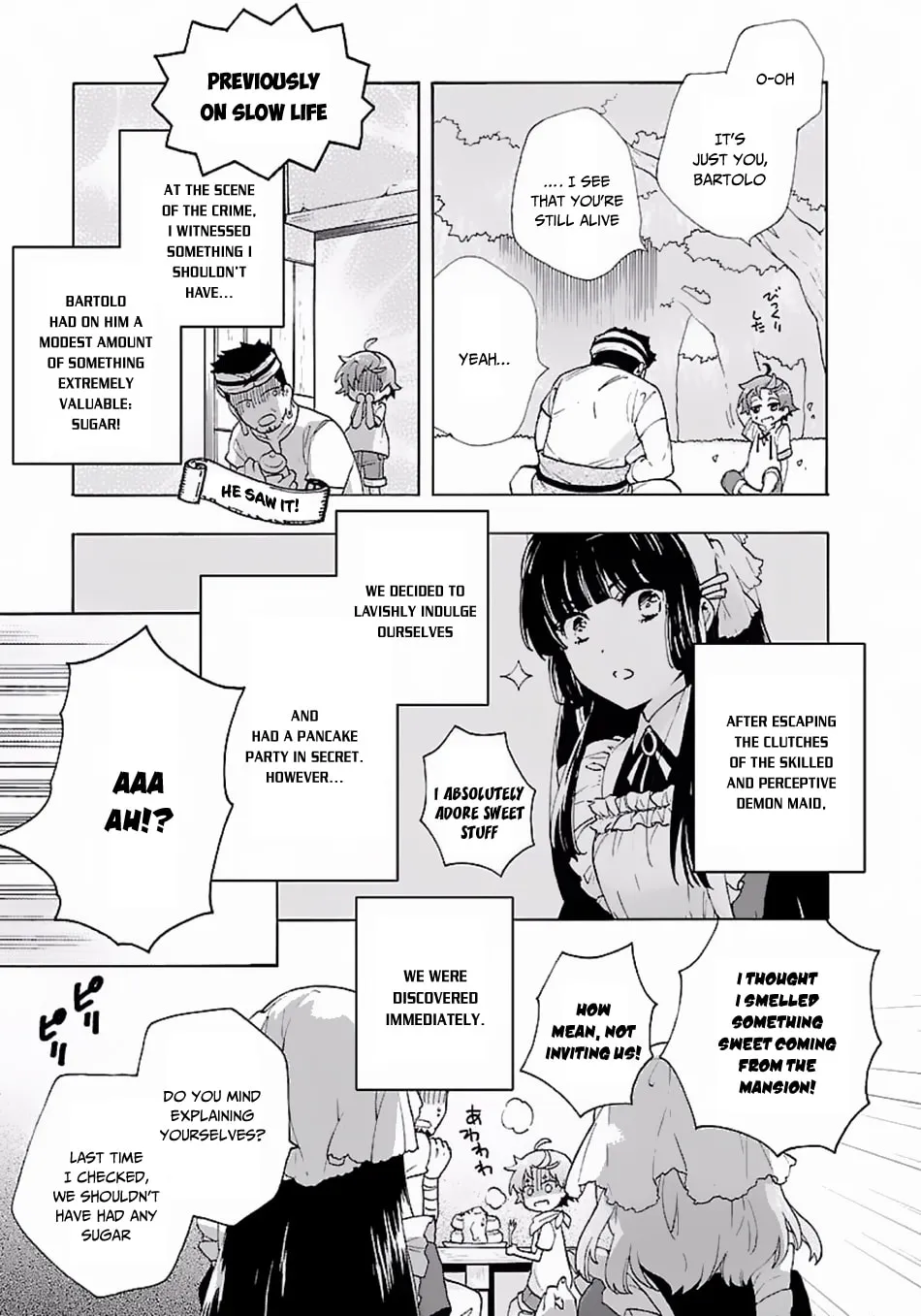 I want to enjoy slow living Chapter 5 page 4 - 