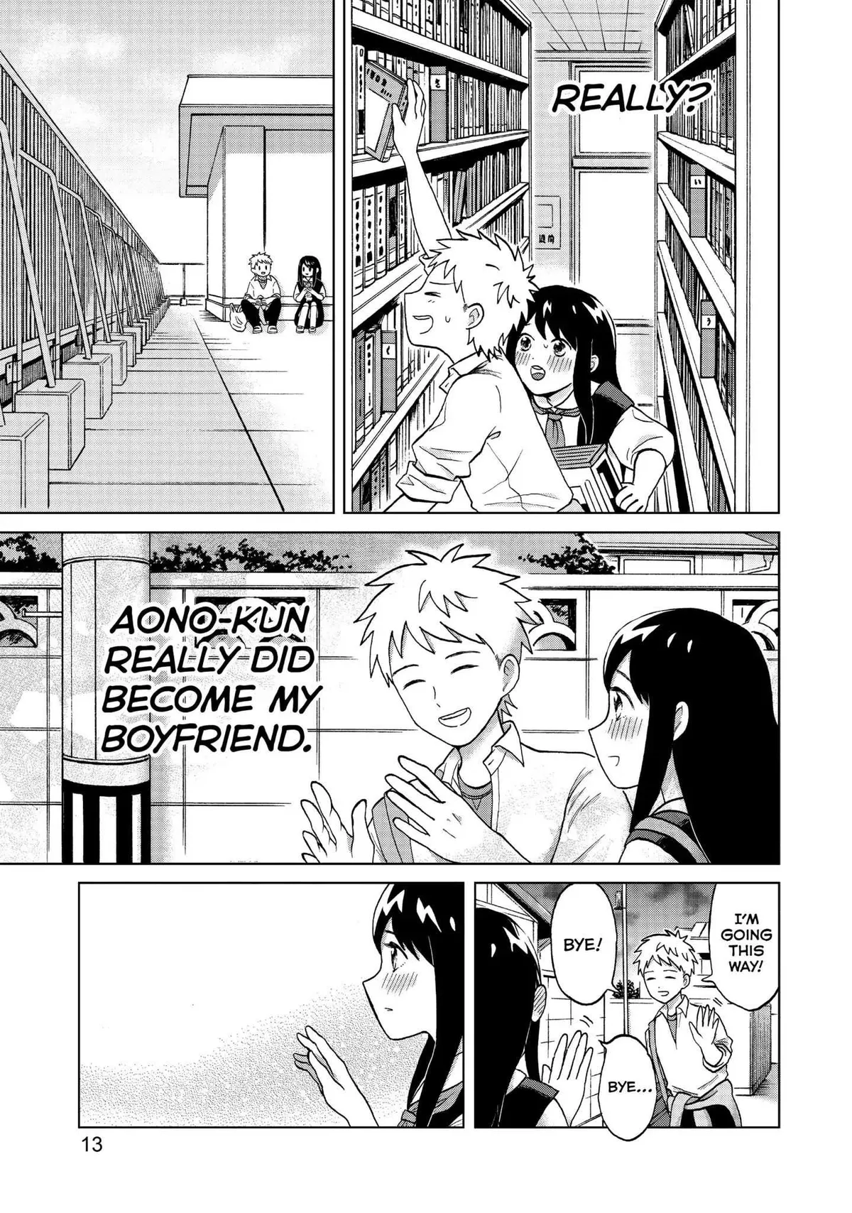 I Want to Hold Aono-kun so Badly I Could Die Chapter 1 page 13 - 