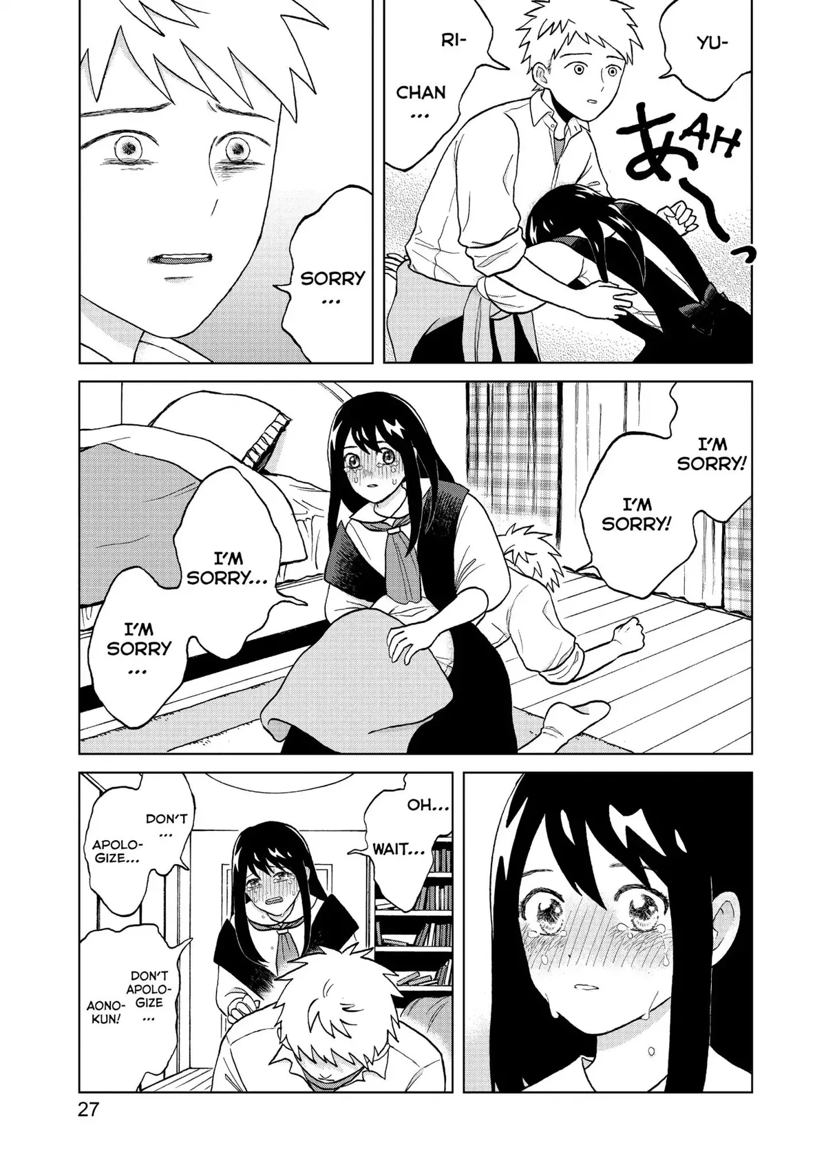 I Want to Hold Aono-kun so Badly I Could Die Chapter 1 page 27 - 