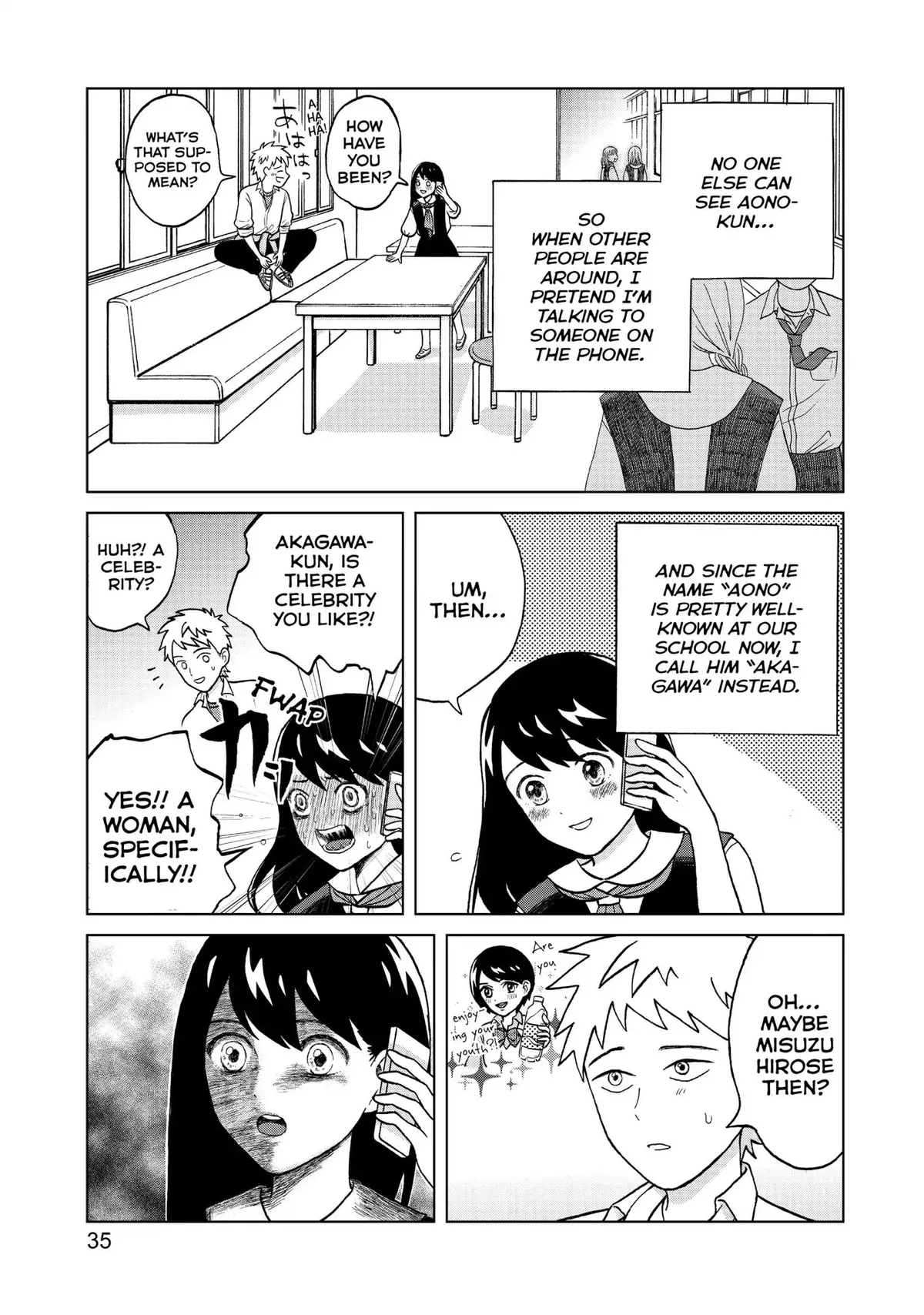 I Want to Hold Aono-kun so Badly I Could Die Chapter 1 page 35 - 