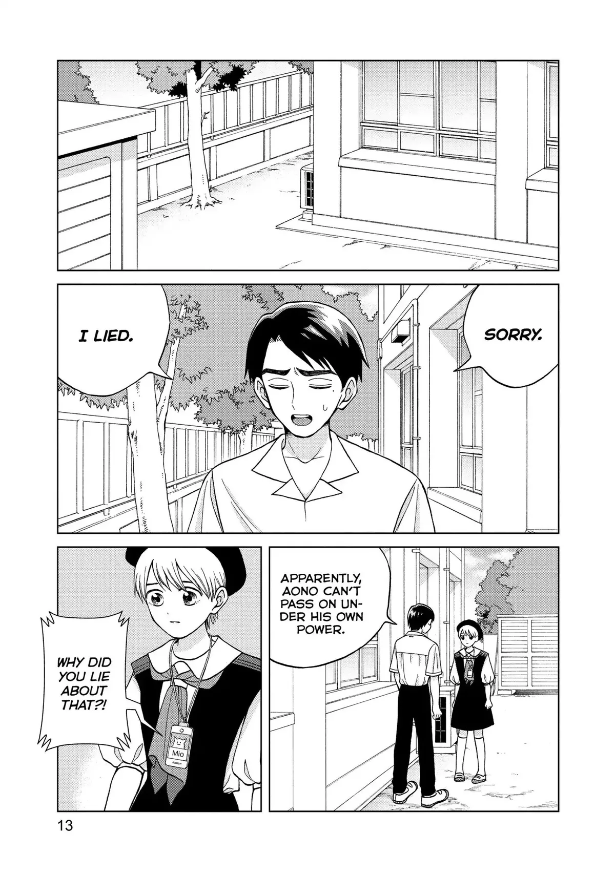 I Want to Hold Aono-kun so Badly I Could Die Chapter 11 page 13 - 
