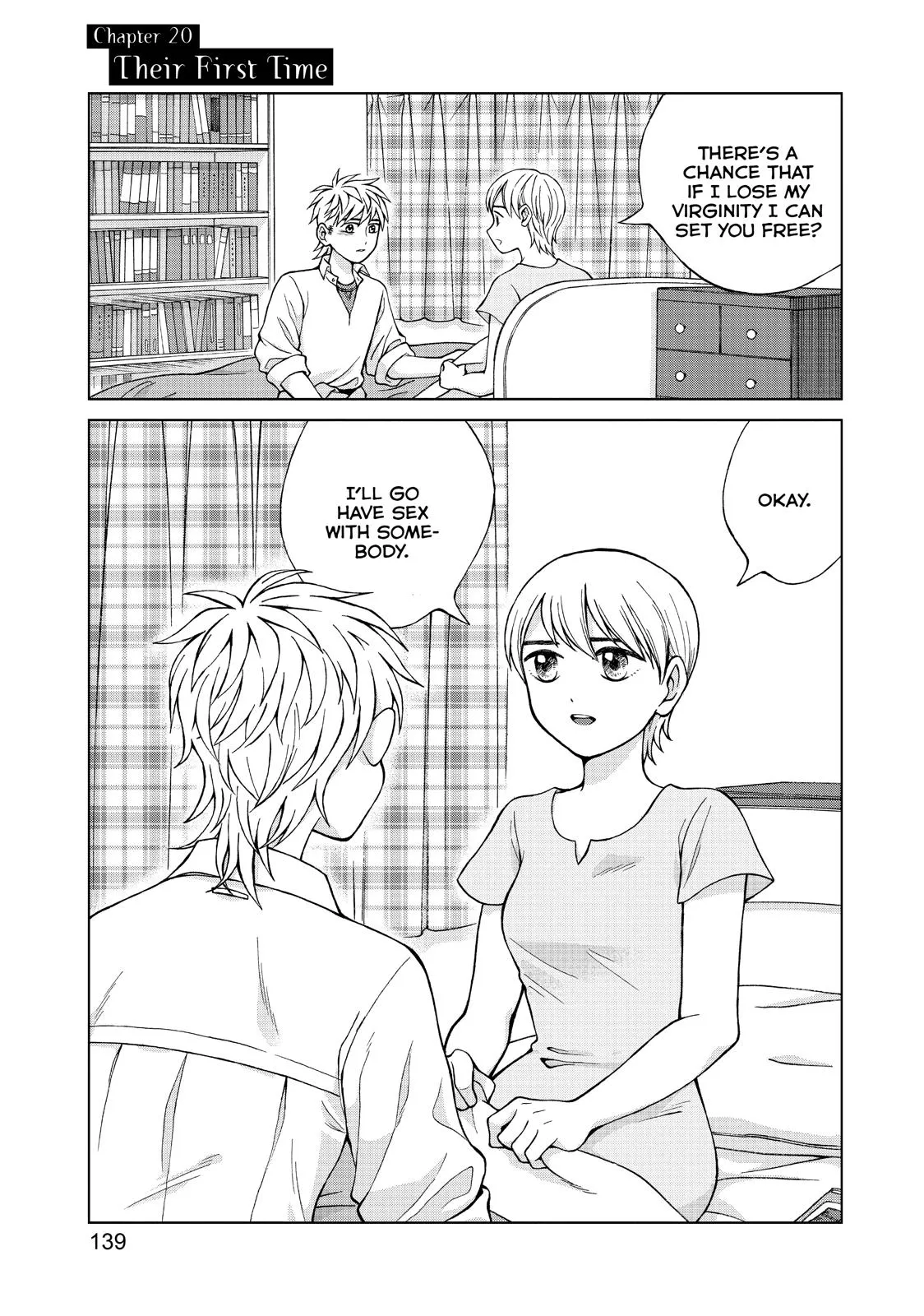 I Want to Hold Aono-kun so Badly I Could Die Chapter 20 page 1 - 