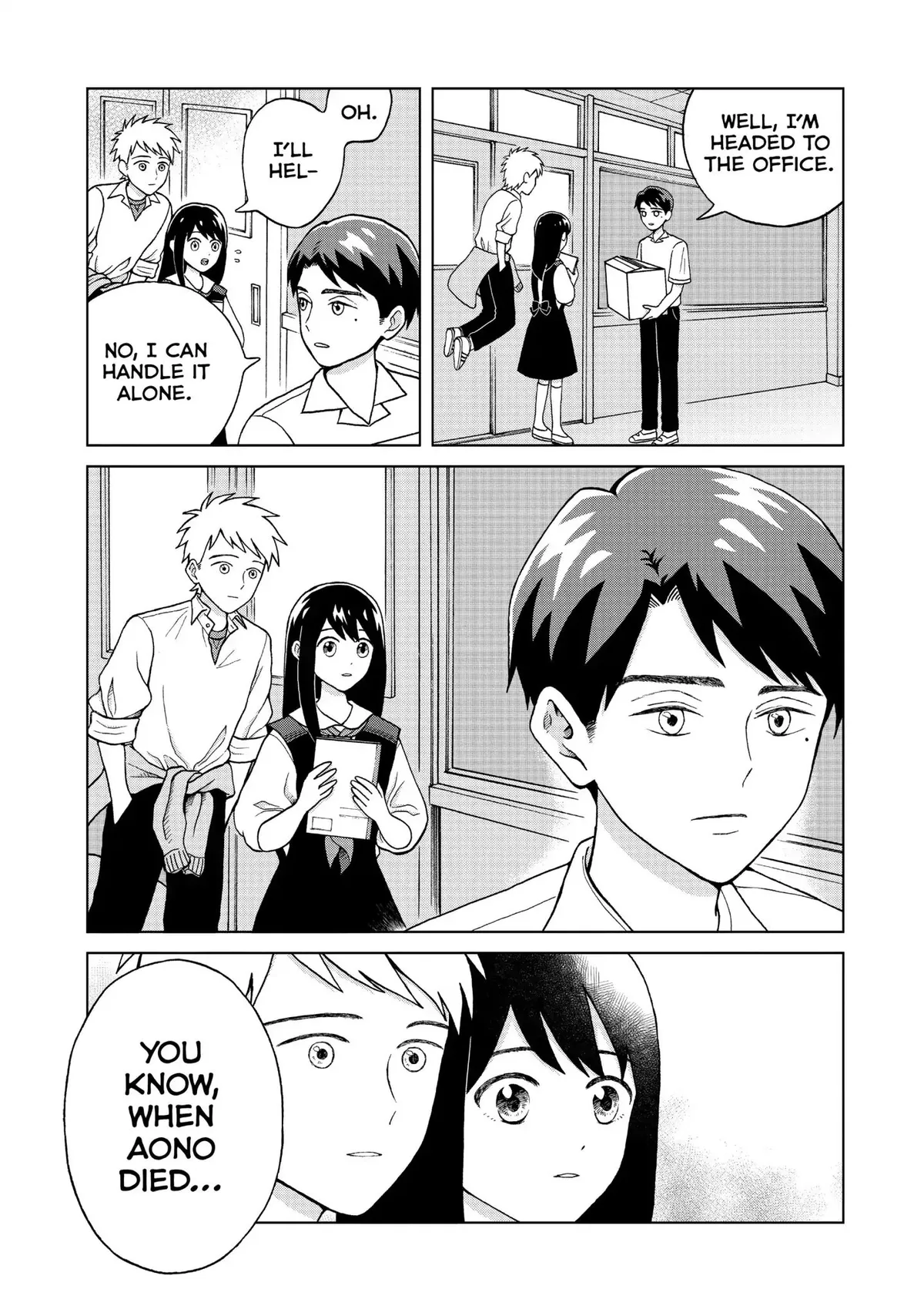 I Want to Hold Aono-kun so Badly I Could Die Chapter 3 page 17 - 