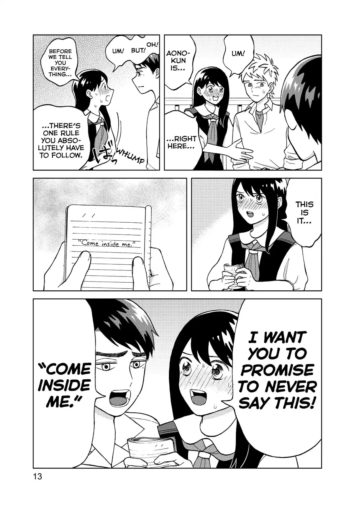 I Want to Hold Aono-kun so Badly I Could Die Chapter 6 page 14 - 
