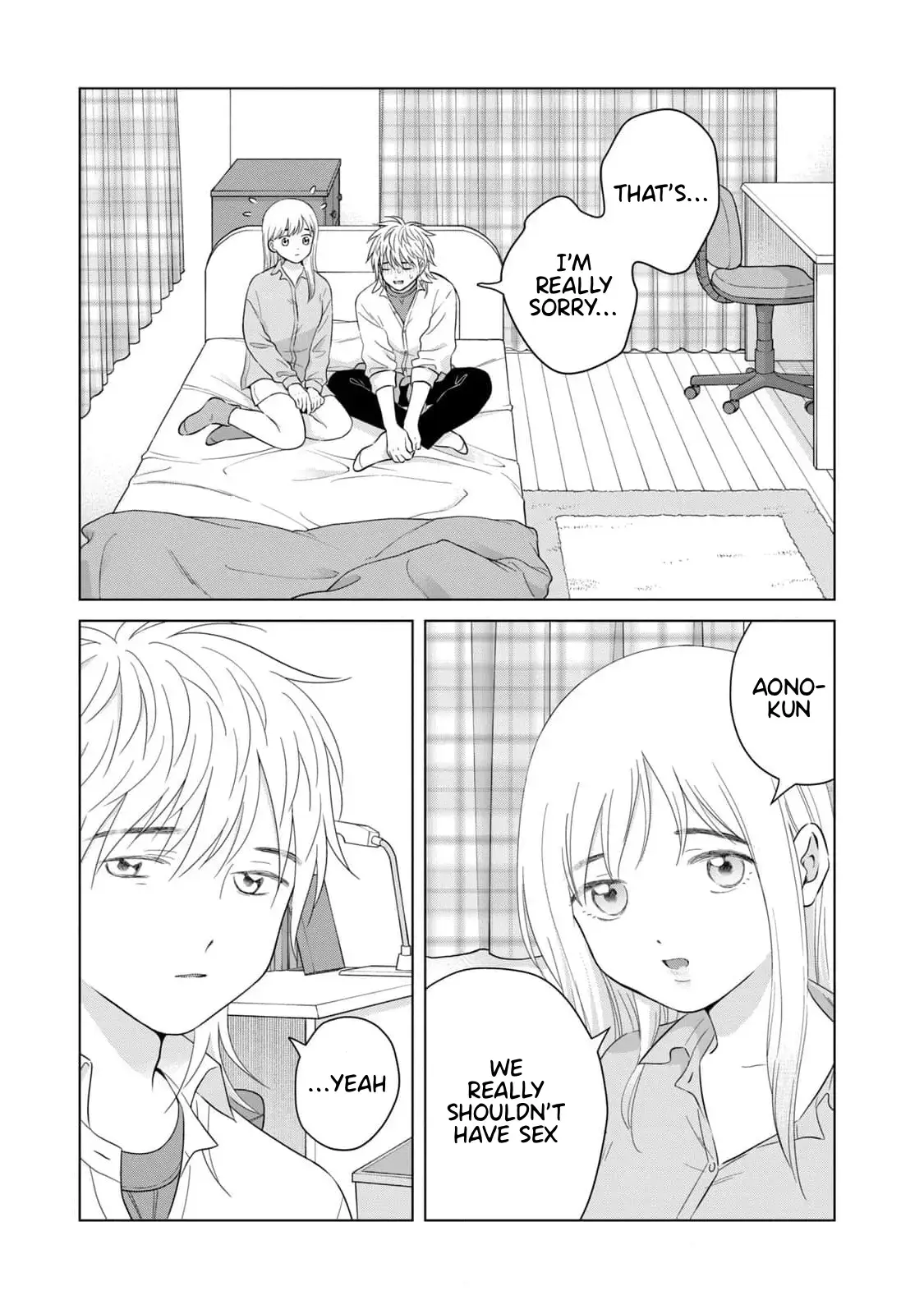 I Want to Hold Aono-kun so Badly I Could Die Chapter 65.2 page 12 - 