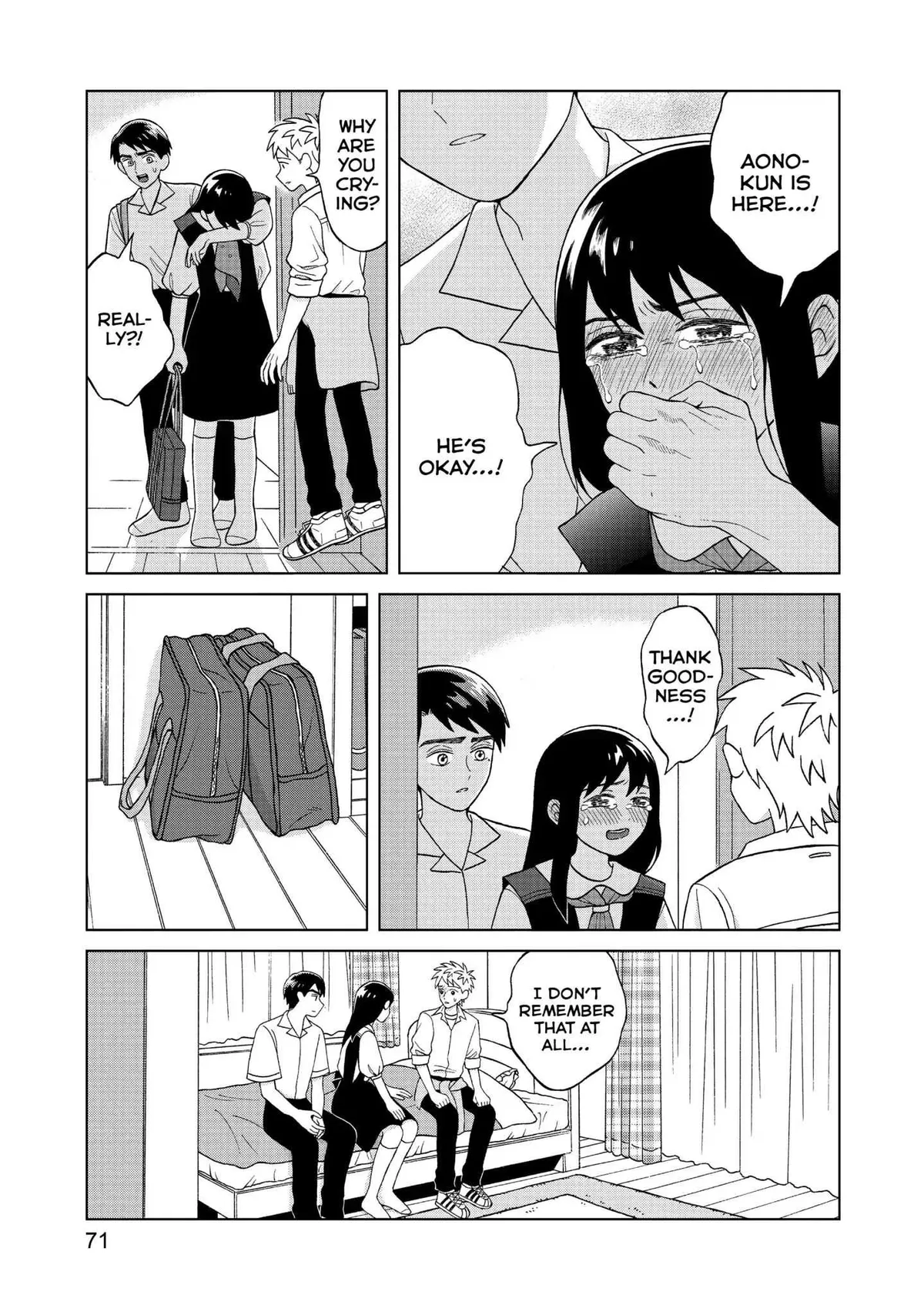 I Want to Hold Aono-kun so Badly I Could Die Chapter 7 page 33 - 