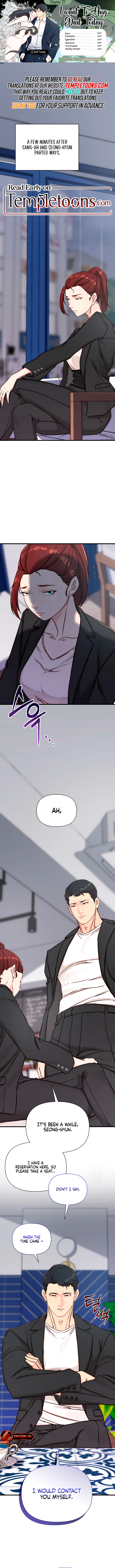 I Want To Hug Dad Today Chapter 22 page 1 - 