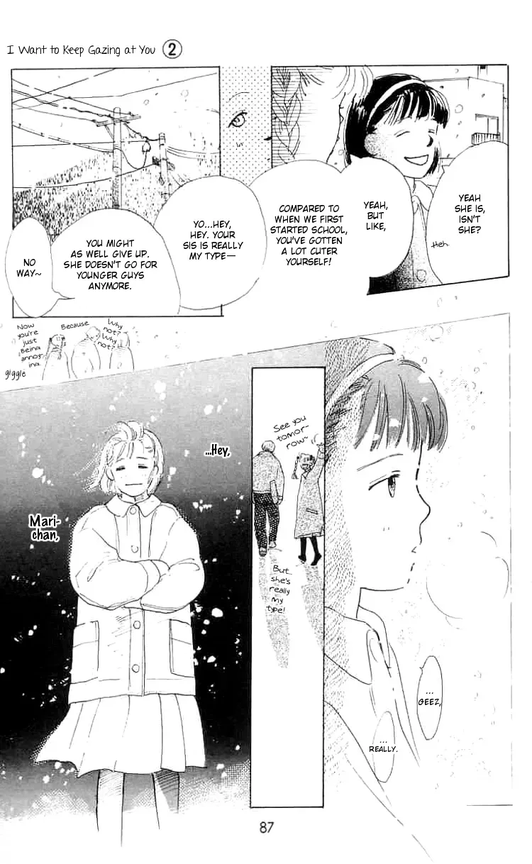 I Want To Keep Gazing At You Chapter 6 page 38 - 