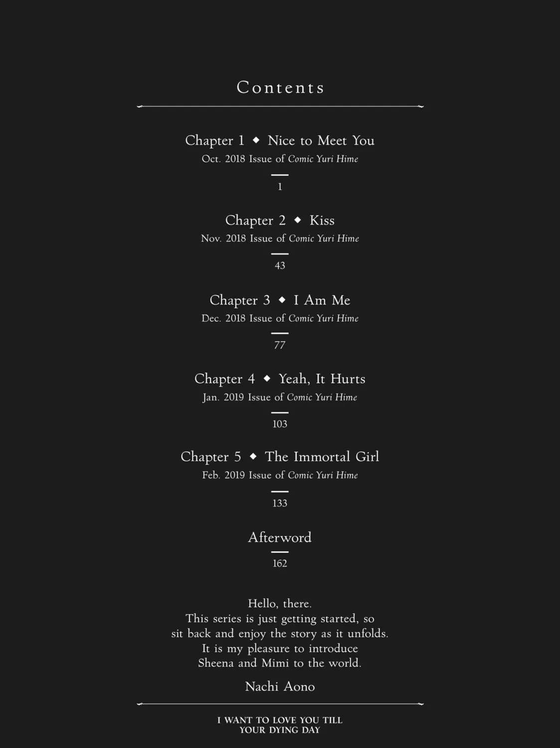 I Want to Love You Till Your Dying Day Chapter 1 page 3 - 