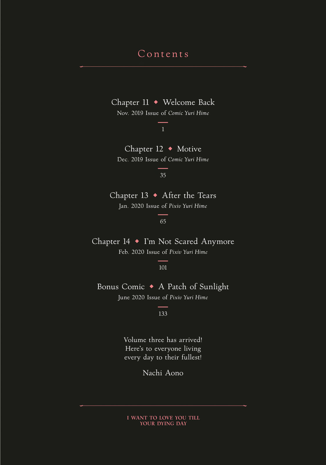 I Want to Love You Till Your Dying Day Chapter 11 page 3 - 