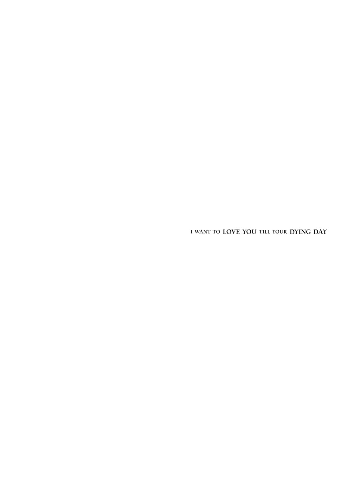 I Want to Love You Till Your Dying Day Chapter 14.1 page 34 - 
