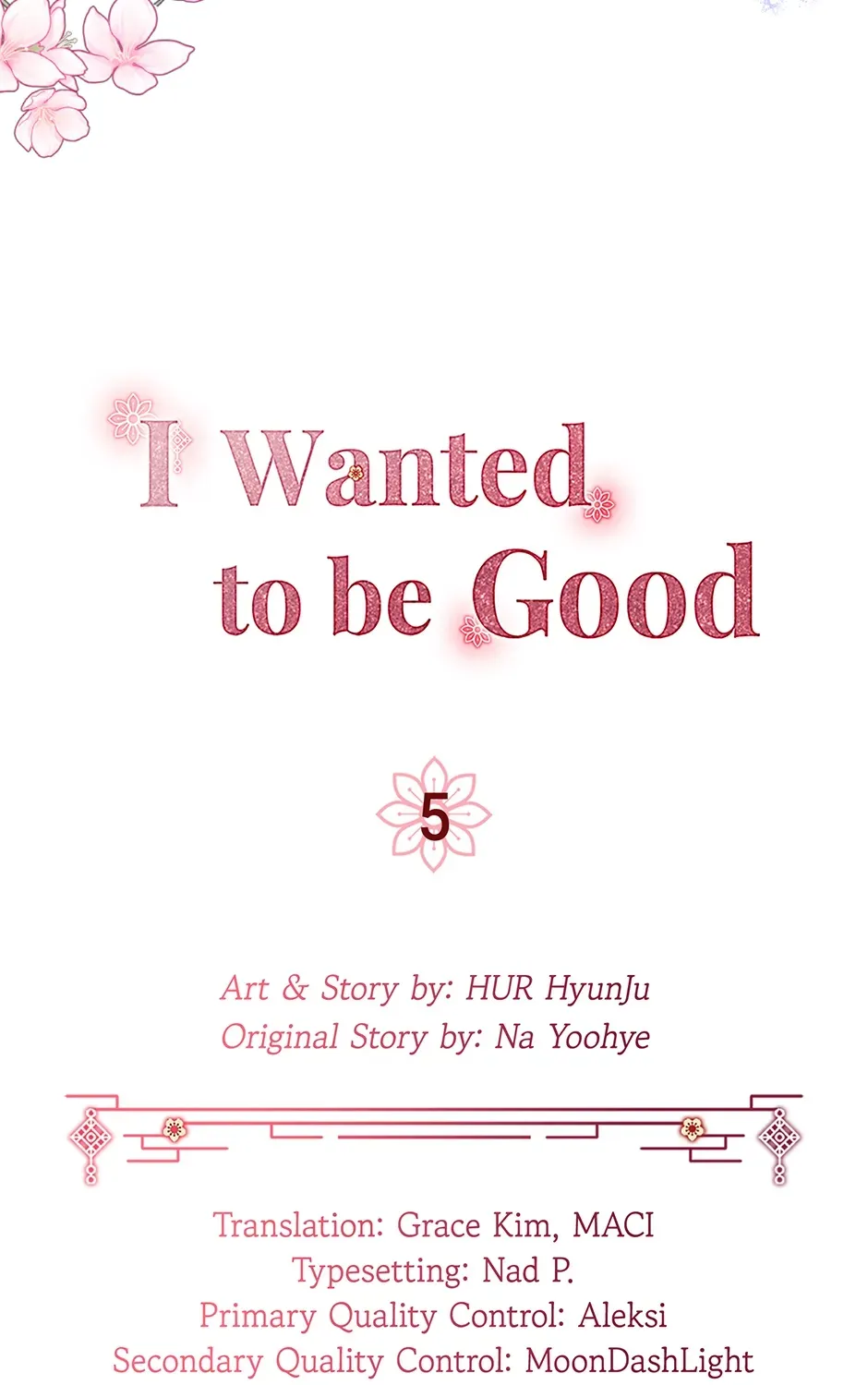 I Wanted to be Good Chapter 5 page 9 - 