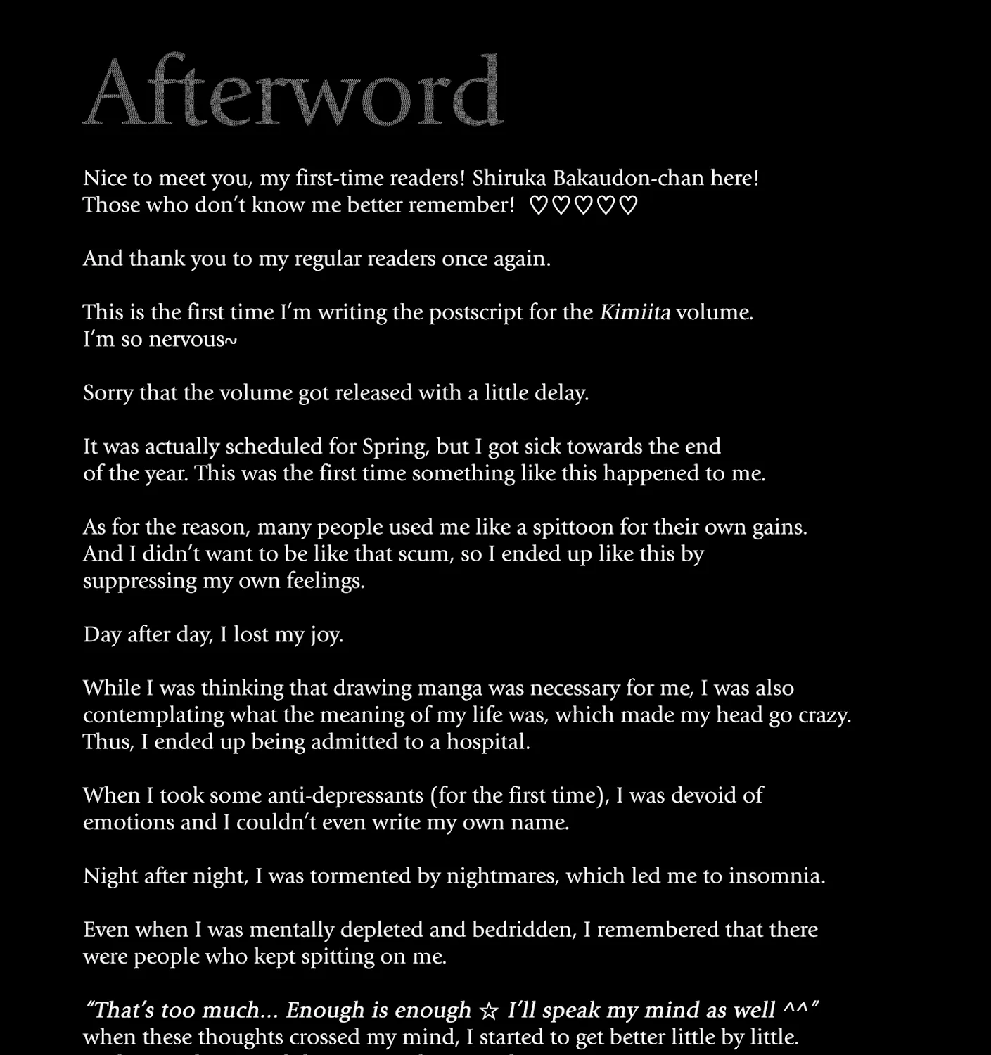 I Wanted to be Hurt by Love Chapter 21 page 71 - 
