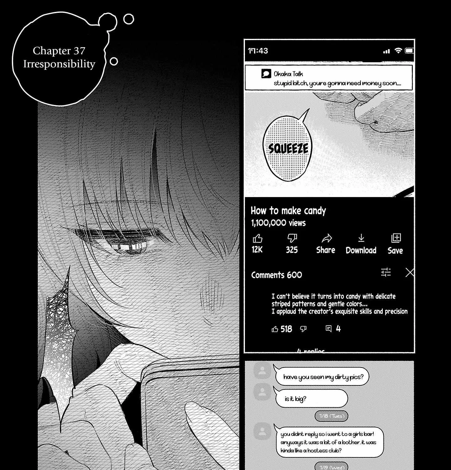 I Wanted to be Hurt by Love Chapter 37 page 1 - 