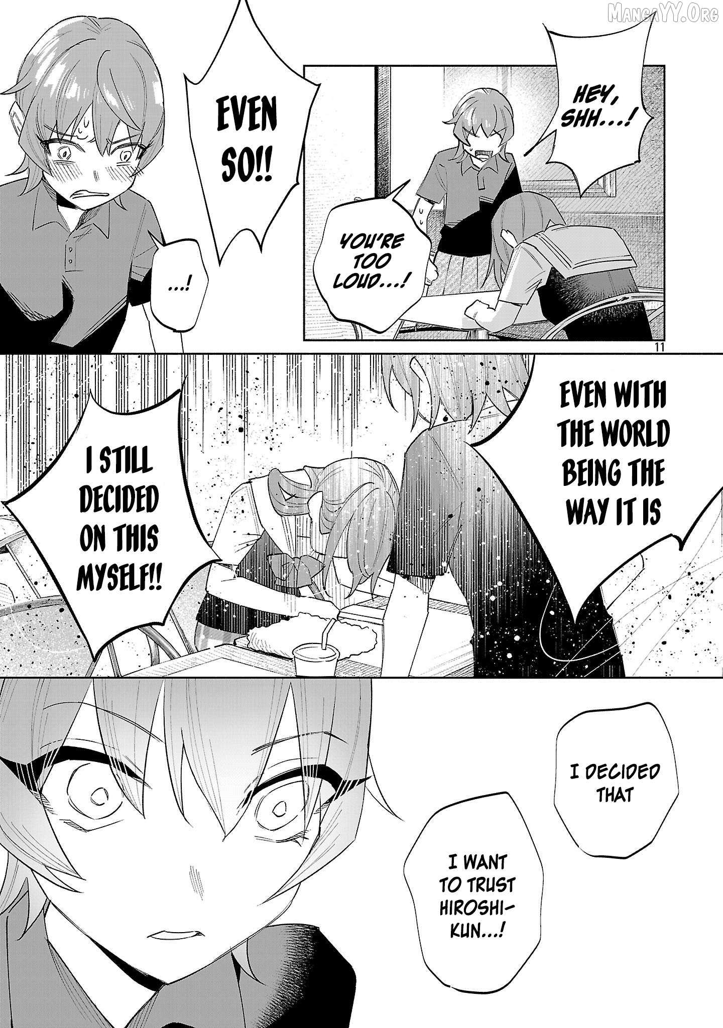 I Wanted to be Hurt by Love Chapter 73 page 11 - 