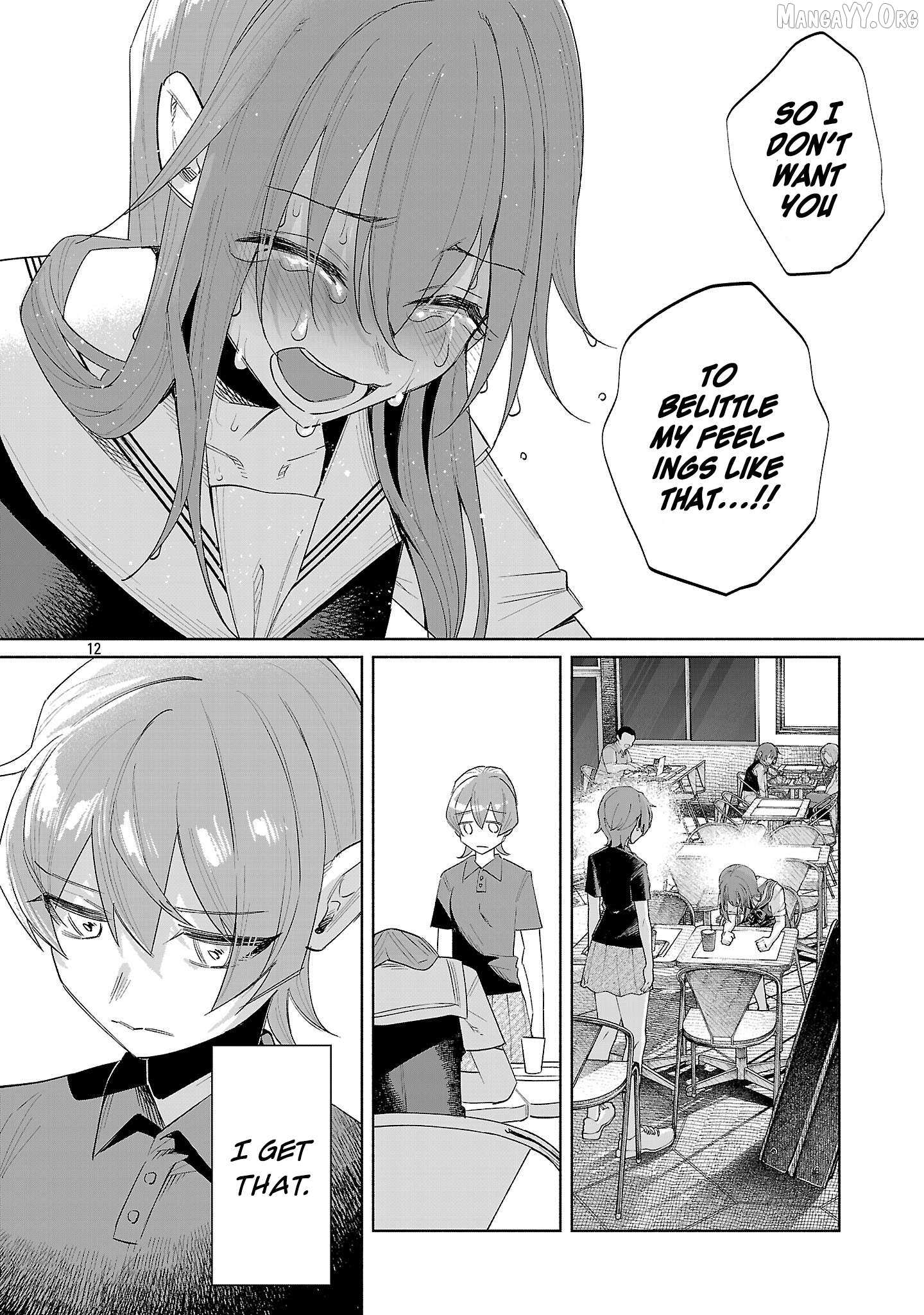 I Wanted to be Hurt by Love Chapter 73 page 12 - 