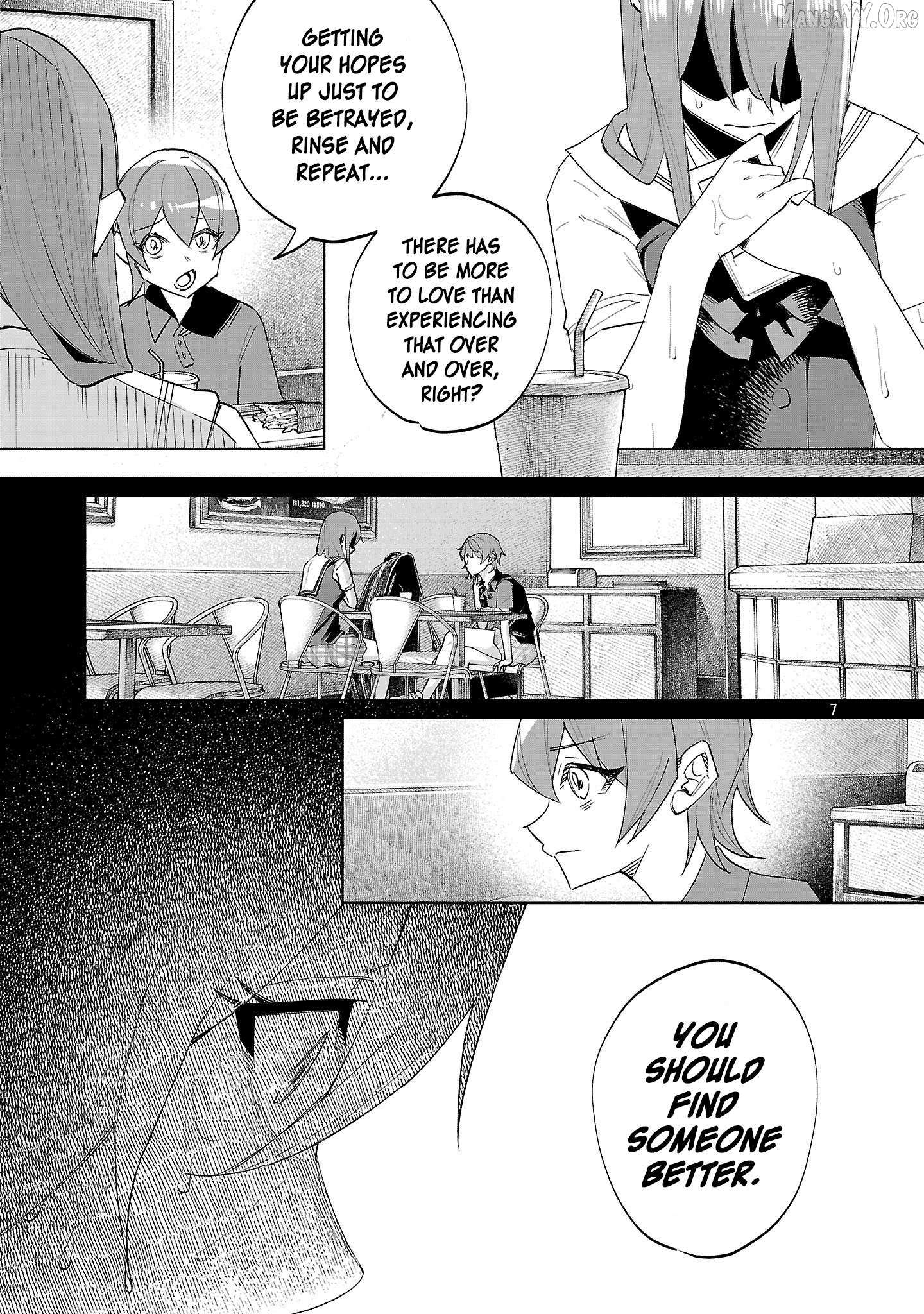 I Wanted to be Hurt by Love Chapter 73 page 7 - 