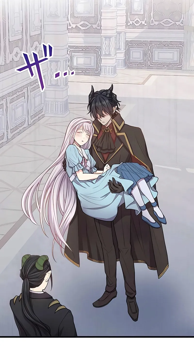 I Was a Sacrificial Princess, but I Reincarnated and Became the Body Pillow of the Demon King Chapter 13 page 75 - 