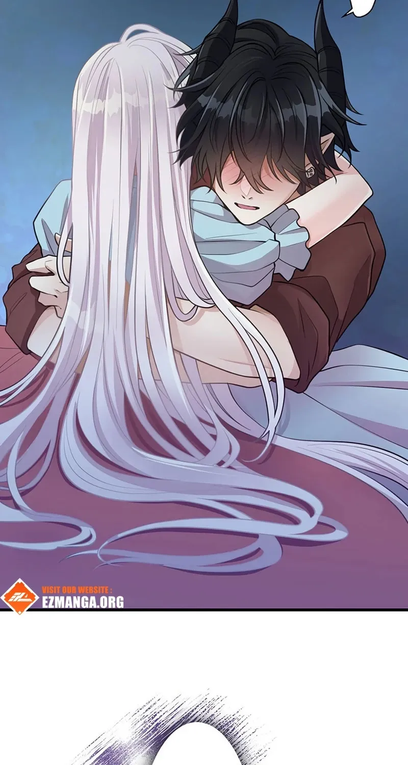 I Was a Sacrificial Princess, but I Reincarnated and Became the Body Pillow of the Demon King Chapter 14 page 55 - 