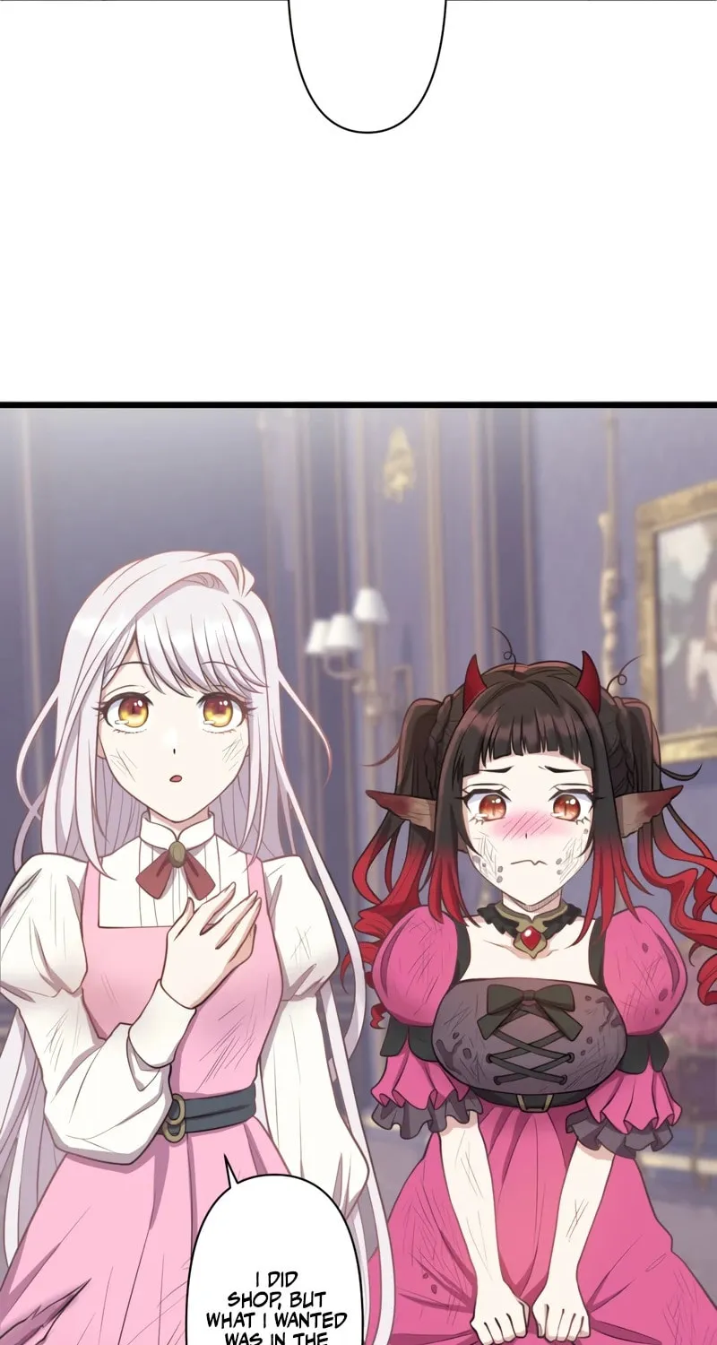 I Was a Sacrificial Princess, but I Reincarnated and Became the Body Pillow of the Demon King Chapter 17 page 59 - 