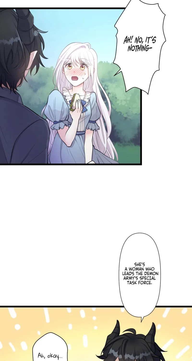 I Was a Sacrificial Princess, but I Reincarnated and Became the Body Pillow of the Demon King Chapter 20 page 22 - 