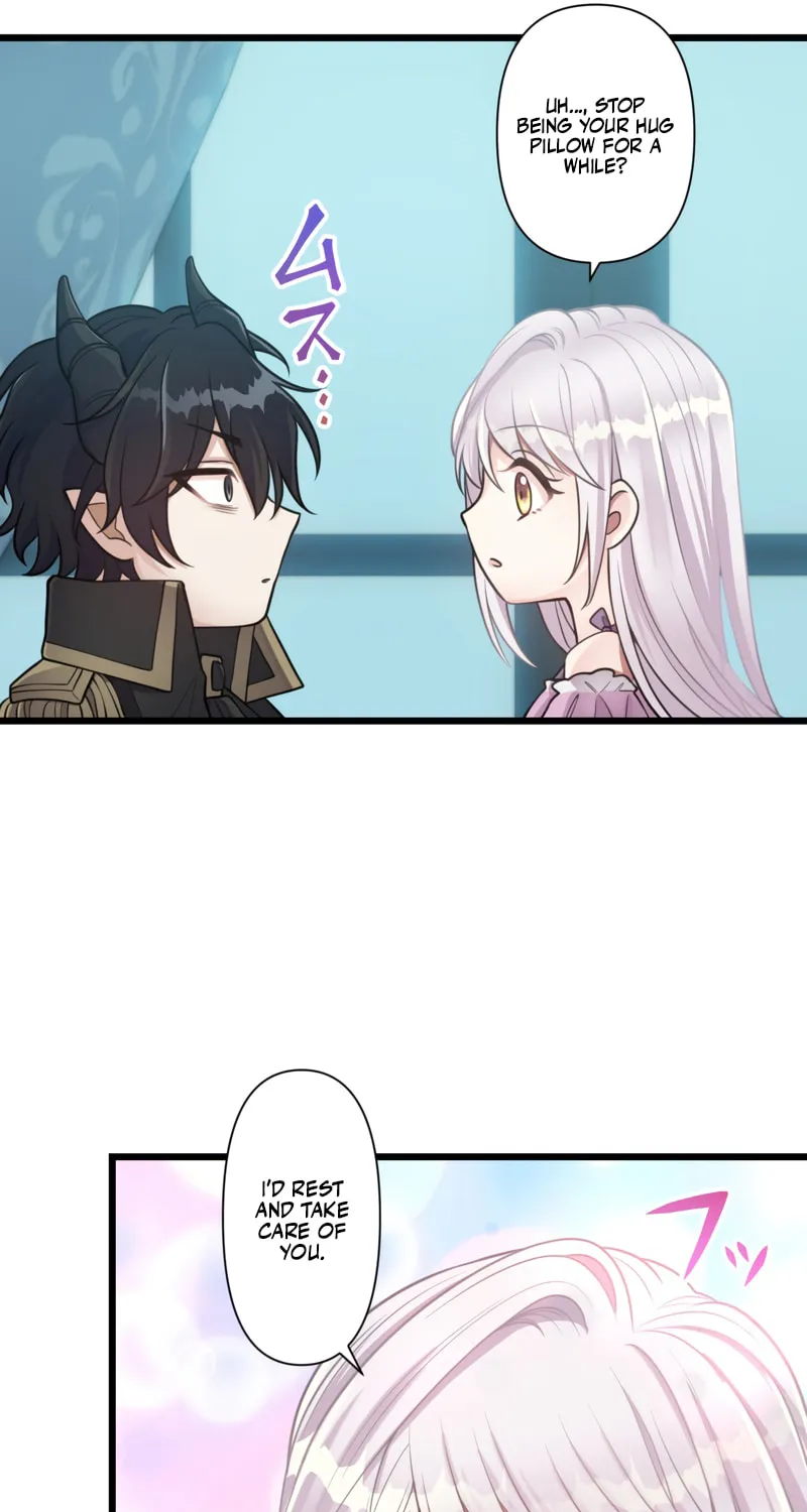 I Was a Sacrificial Princess, but I Reincarnated and Became the Body Pillow of the Demon King Chapter 21 page 46 - 
