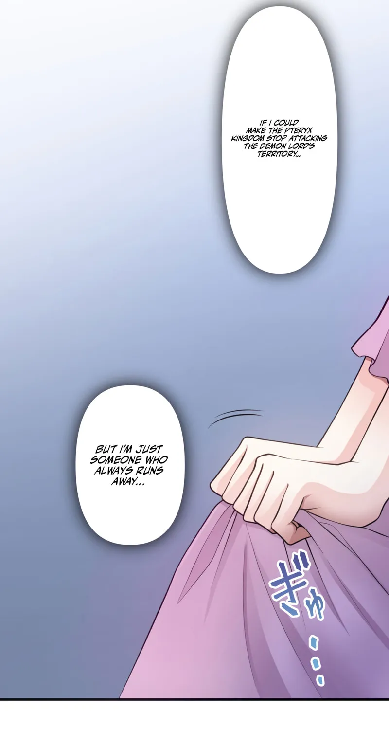 I Was a Sacrificial Princess, but I Reincarnated and Became the Body Pillow of the Demon King Chapter 21 page 59 - 