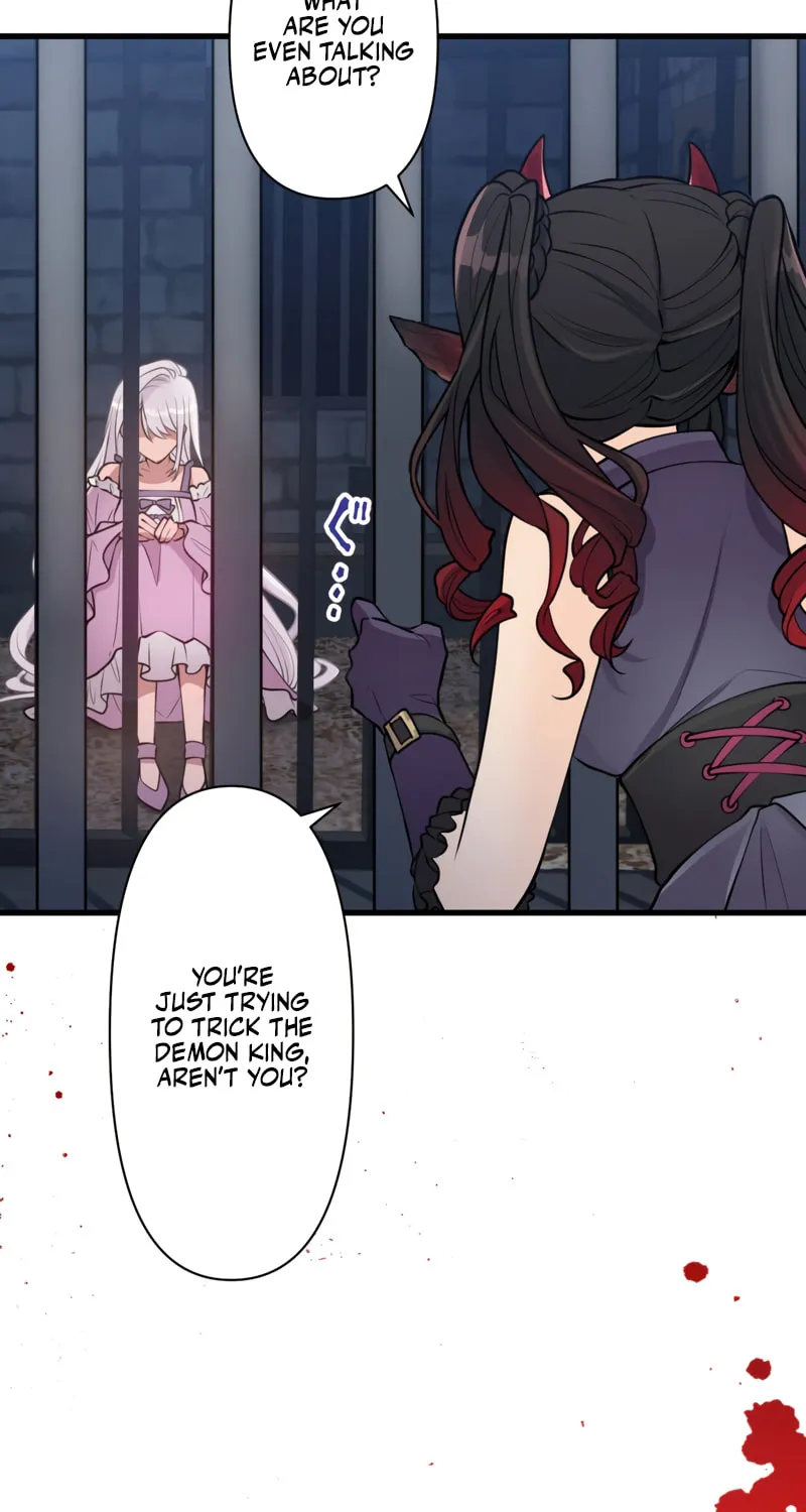 I Was a Sacrificial Princess, but I Reincarnated and Became the Body Pillow of the Demon King Chapter 22 page 62 - 