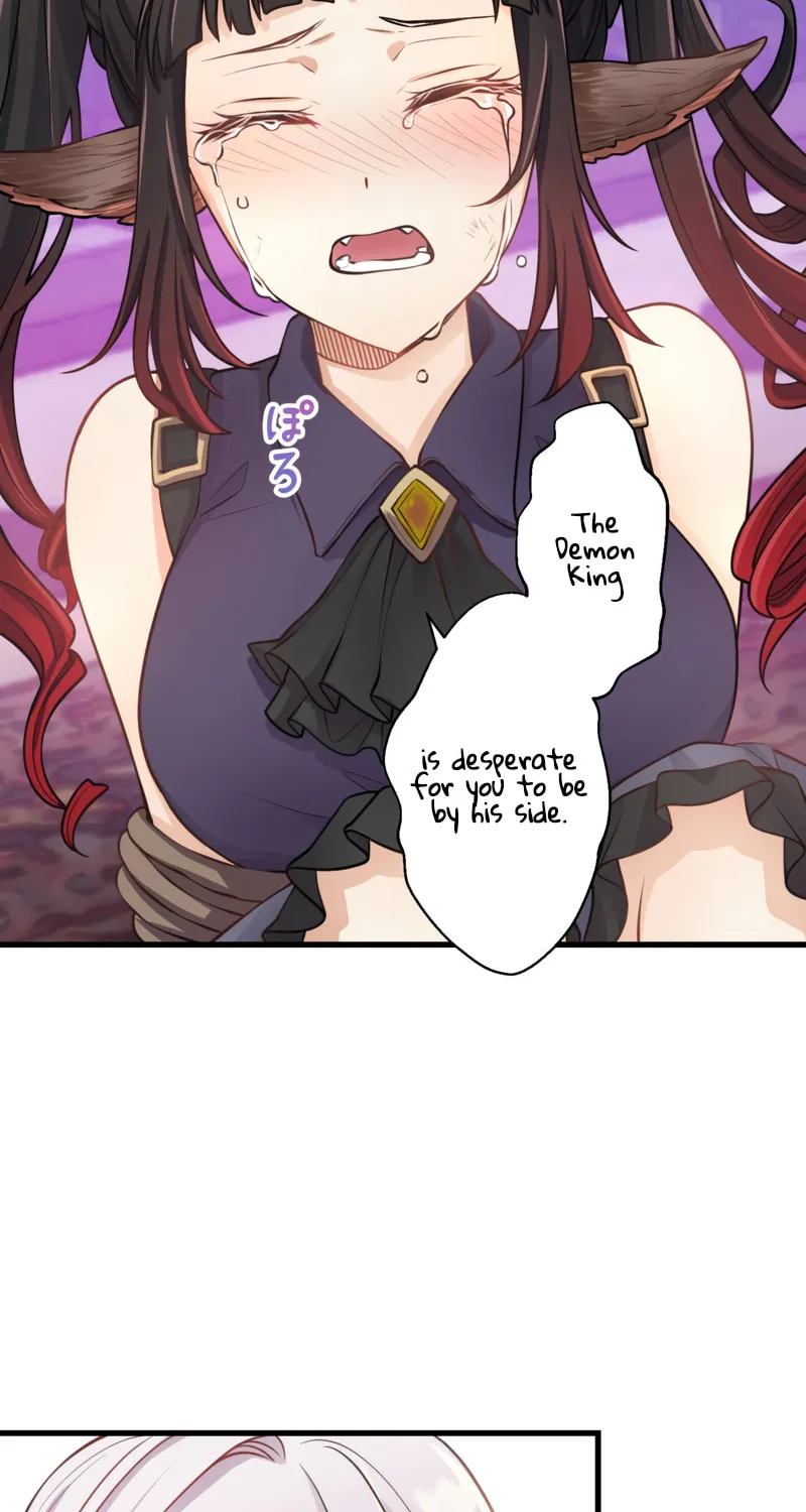 I Was a Sacrificial Princess, but I Reincarnated and Became the Body Pillow of the Demon King Chapter 25 page 25 - 