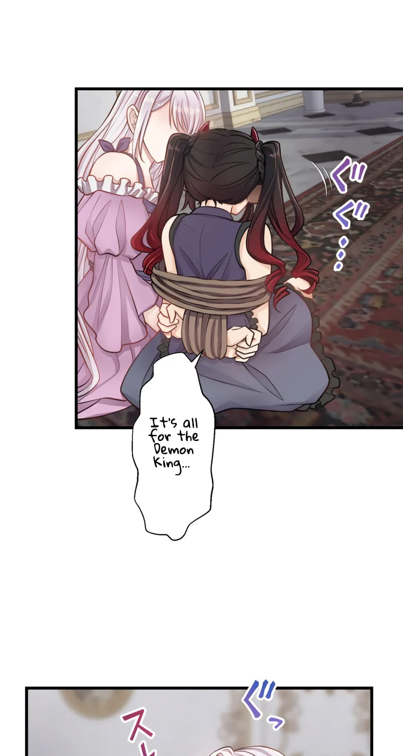 I Was a Sacrificial Princess, but I Reincarnated and Became the Body Pillow of the Demon King Chapter 25 page 27 - 