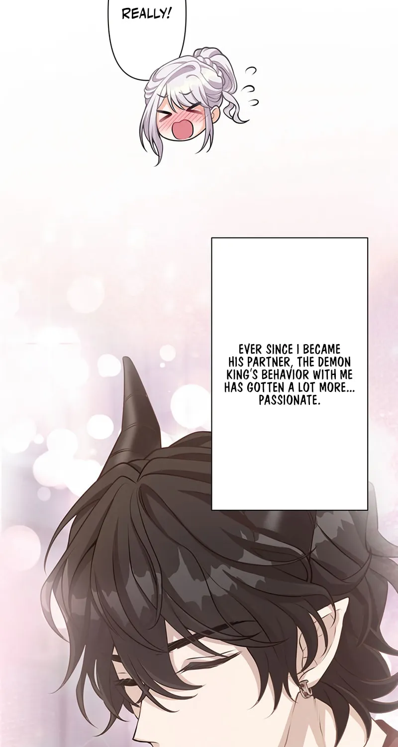 I Was a Sacrificial Princess, but I Reincarnated and Became the Body Pillow of the Demon King Chapter 31 page 60 - 