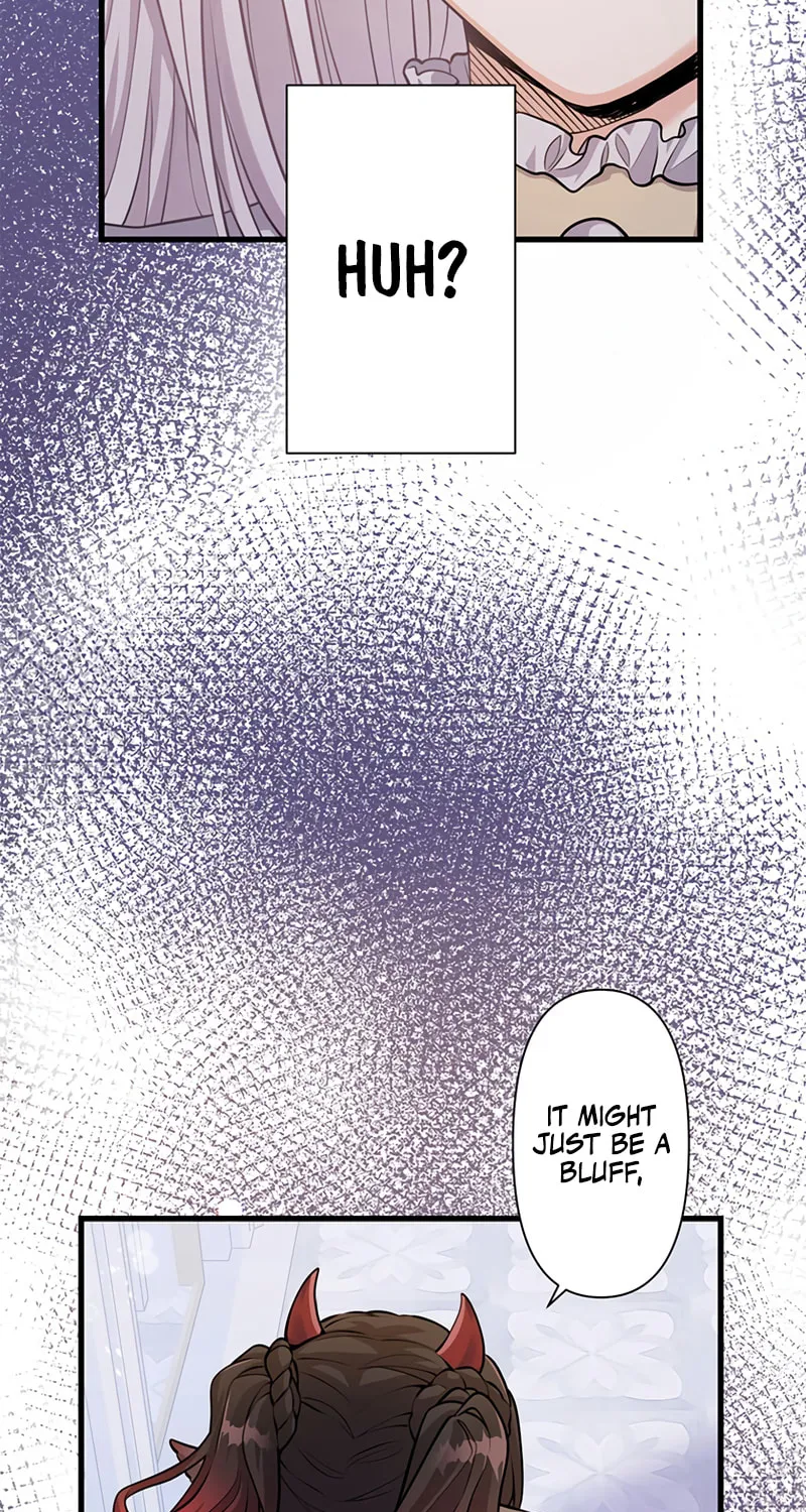 I Was a Sacrificial Princess, but I Reincarnated and Became the Body Pillow of the Demon King Chapter 32 page 22 - 