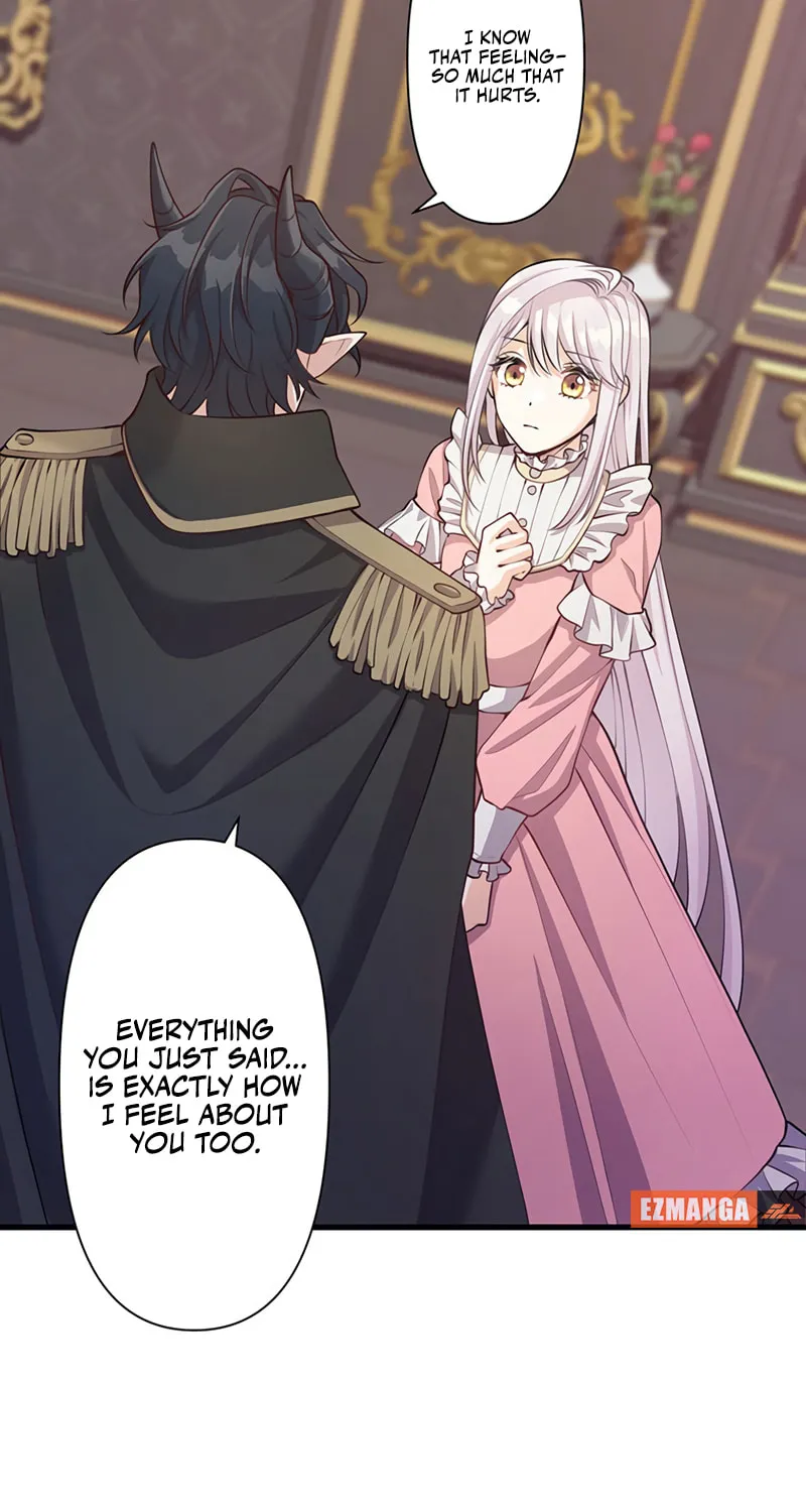 I Was a Sacrificial Princess, but I Reincarnated and Became the Body Pillow of the Demon King Chapter 34 page 46 - 