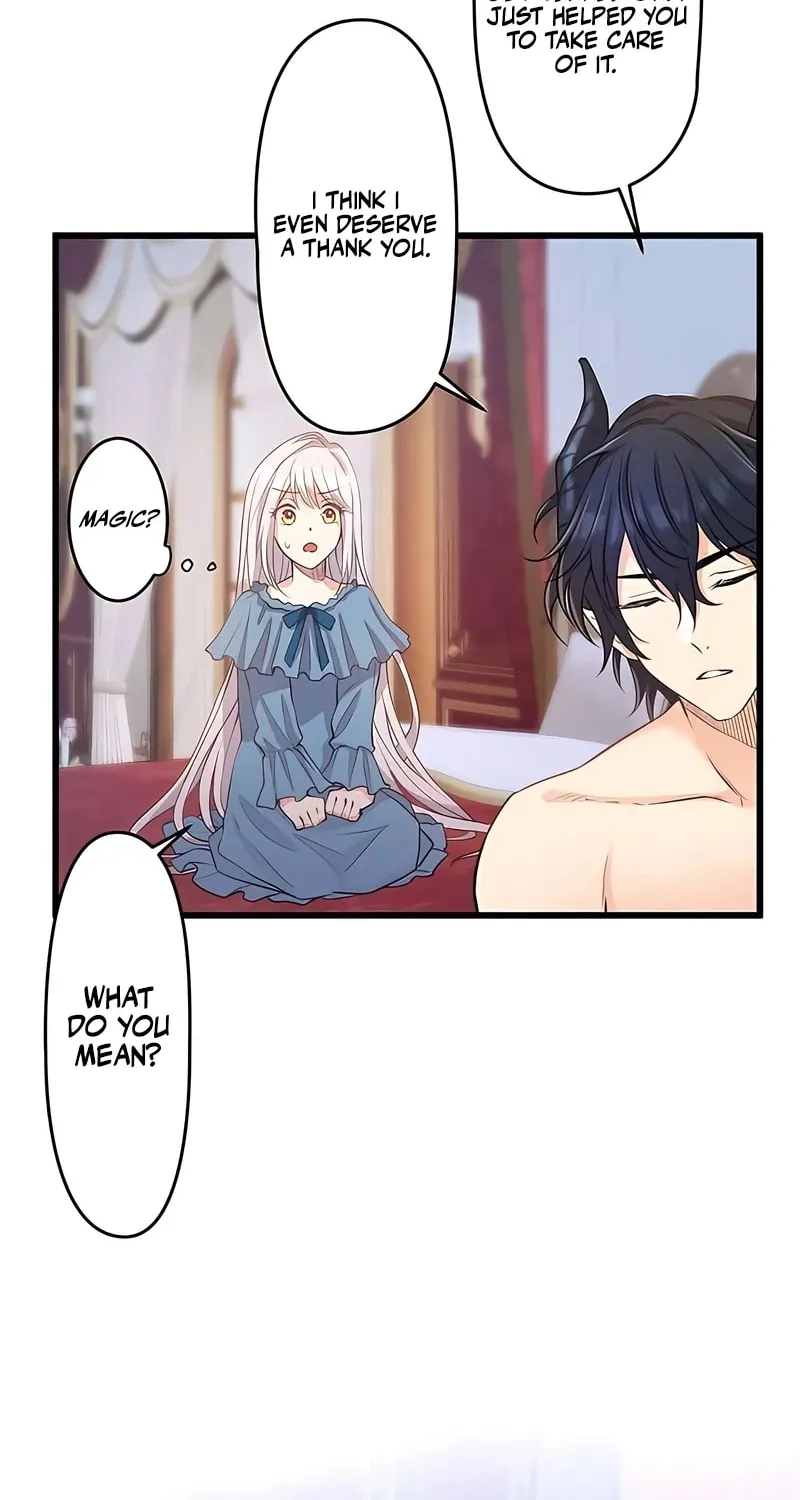 I Was a Sacrificial Princess, but I Reincarnated and Became the Body Pillow of the Demon King Chapter 4 page 41 - 